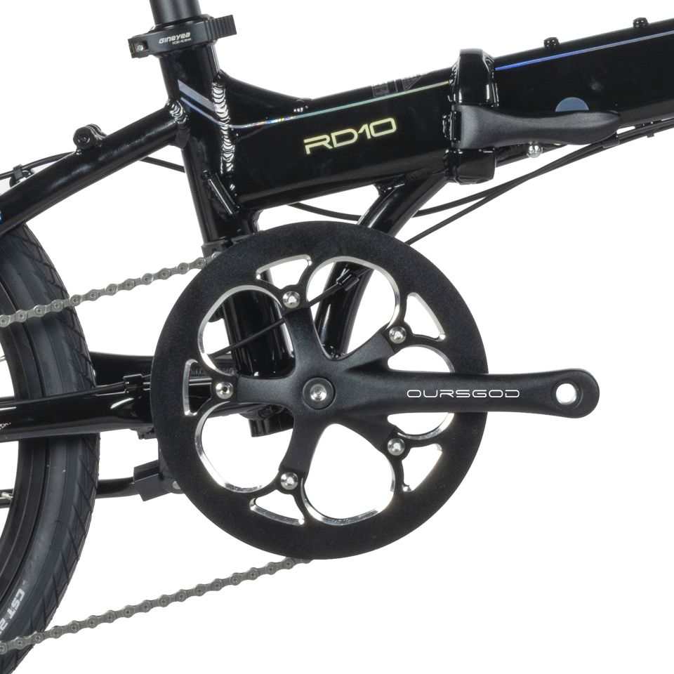 🔥Rifle RD10 Foldable Bicycle | Standard Edition | 20 Inch | Oil Slick Electrostatic Paint | 9 Speed Shimano Altus Groupset🔥