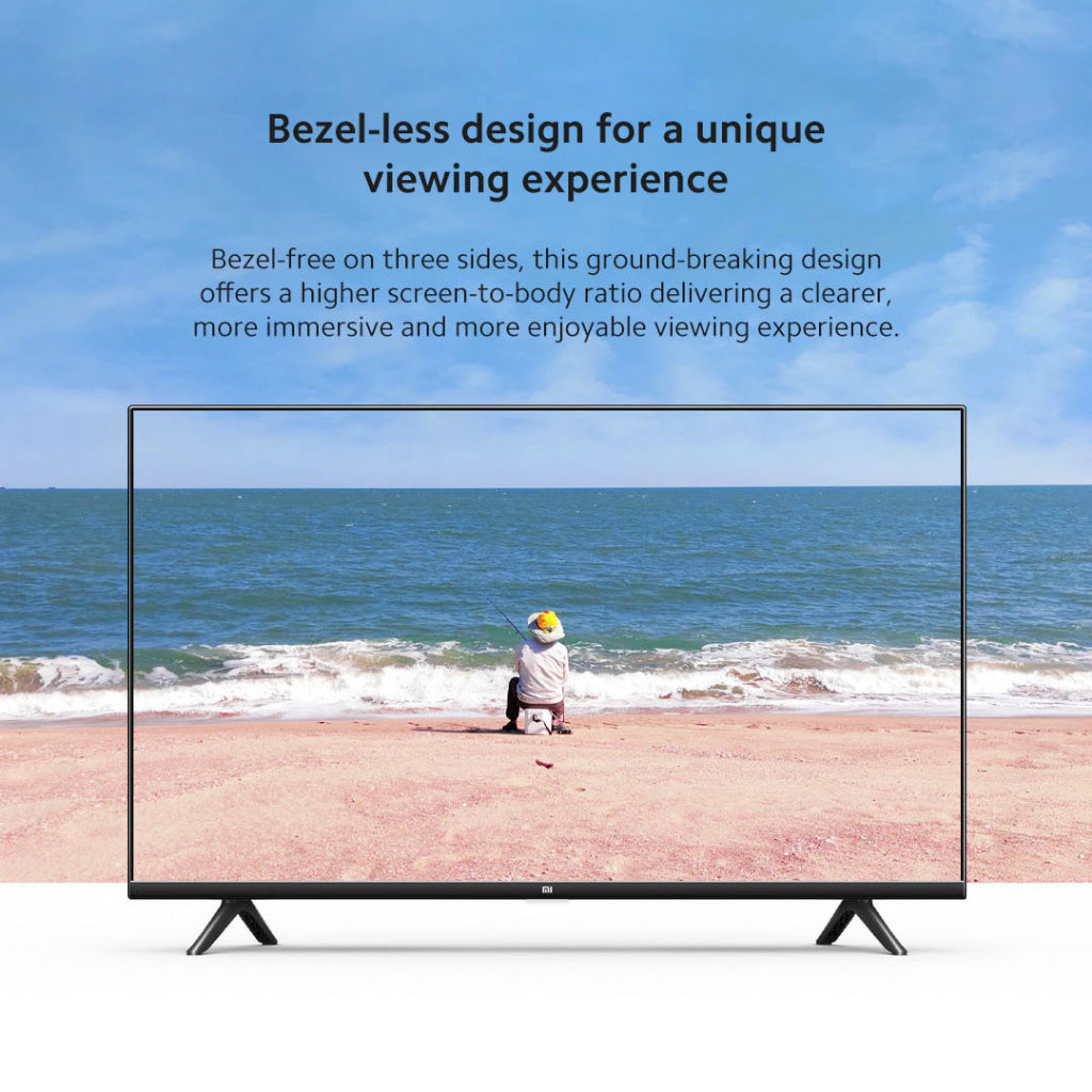 Mi TV P1 32 Inch | 3 YEAR OFFICIAL WARRANTY | Android Smart TV Google Playstore Chromecast Miracast Netflix Amazon Youtube