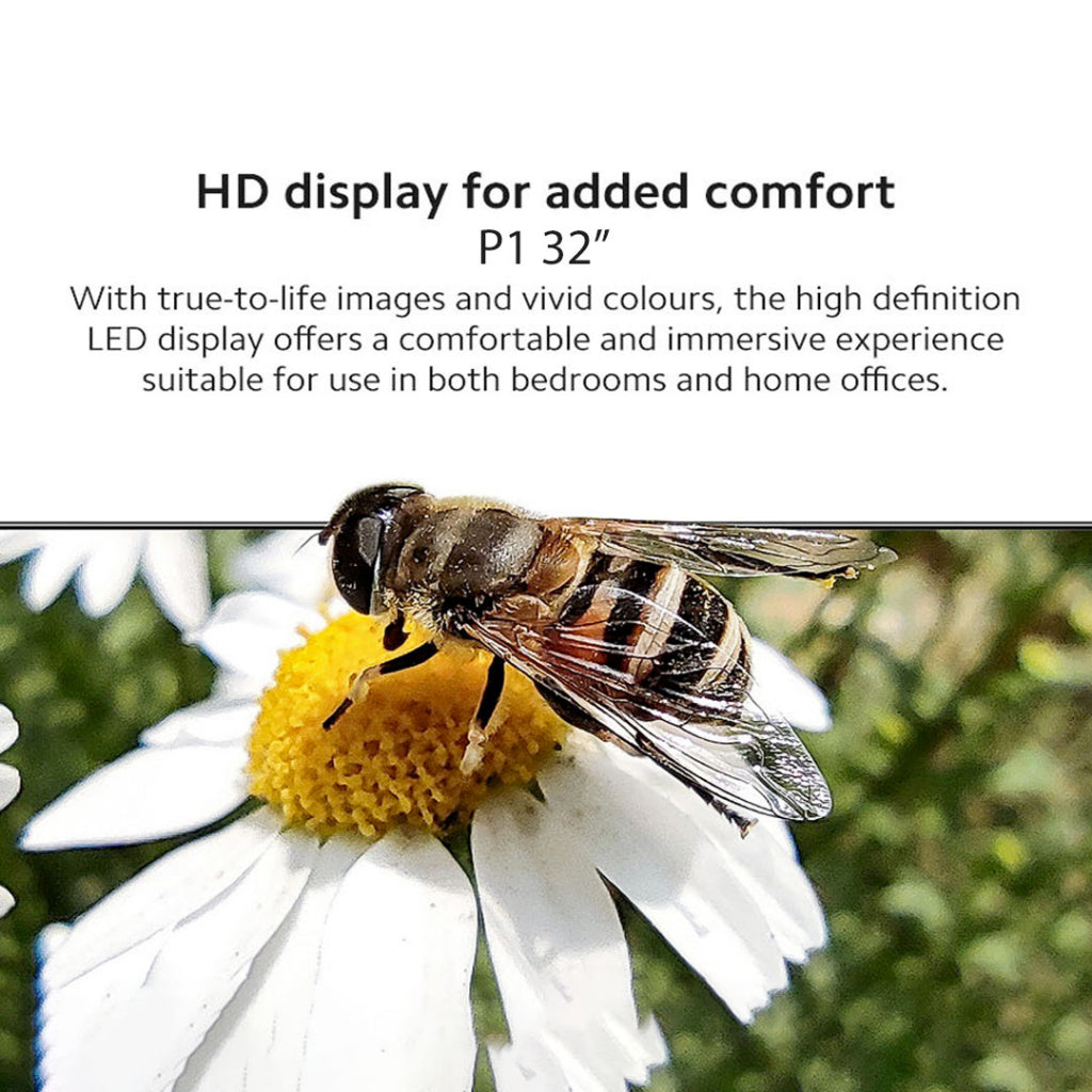 Mi TV P1 32 Inch | 3 YEAR OFFICIAL WARRANTY | Android Smart TV Google Playstore Chromecast Miracast Netflix Amazon Youtube