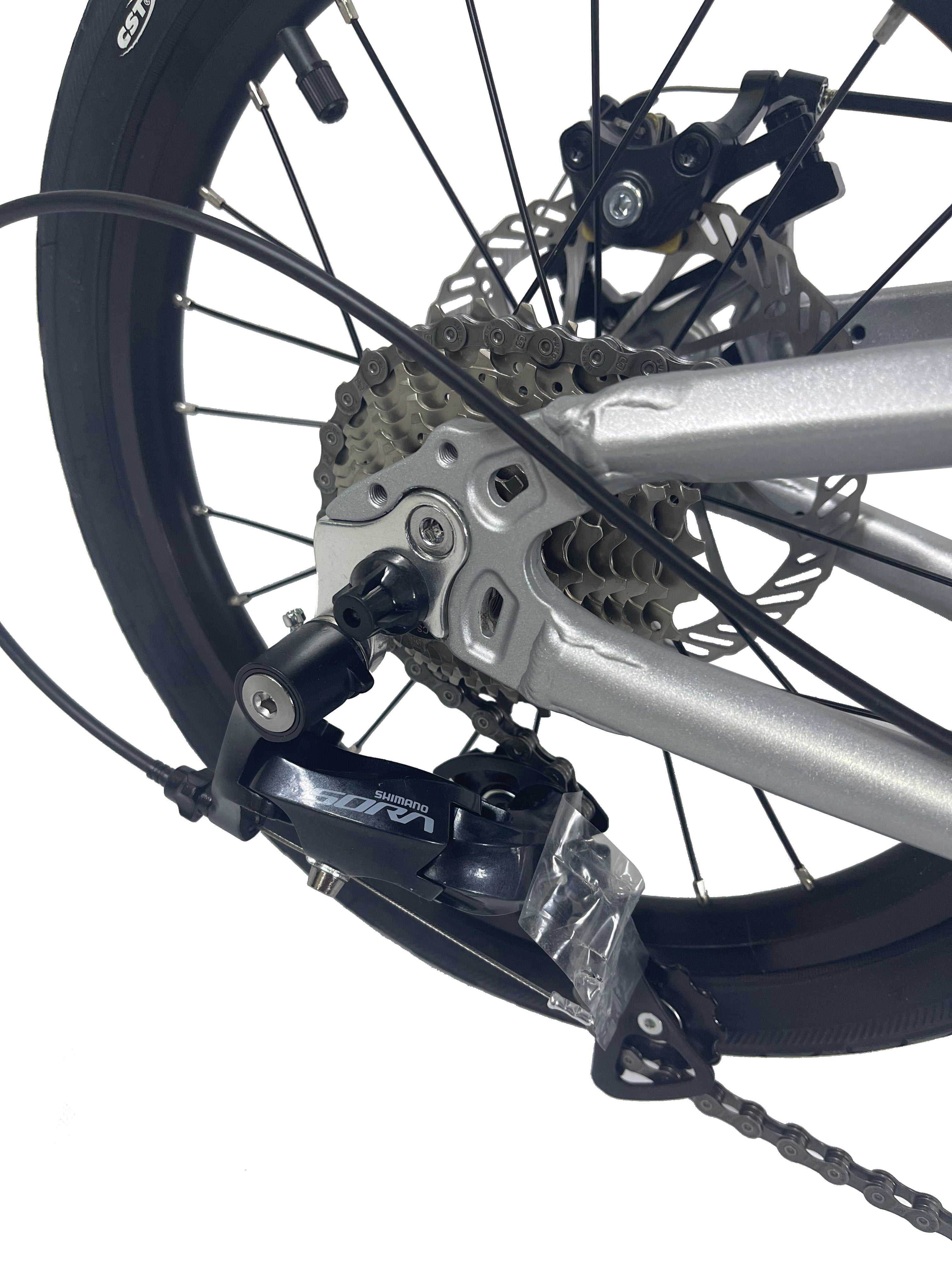 🔥Rifle AK16 Foldable Bicycle | 16 Inch | 11+KG | 9 Speed Shimano Altus Groupset | Mechanical Disc Brakes🔥