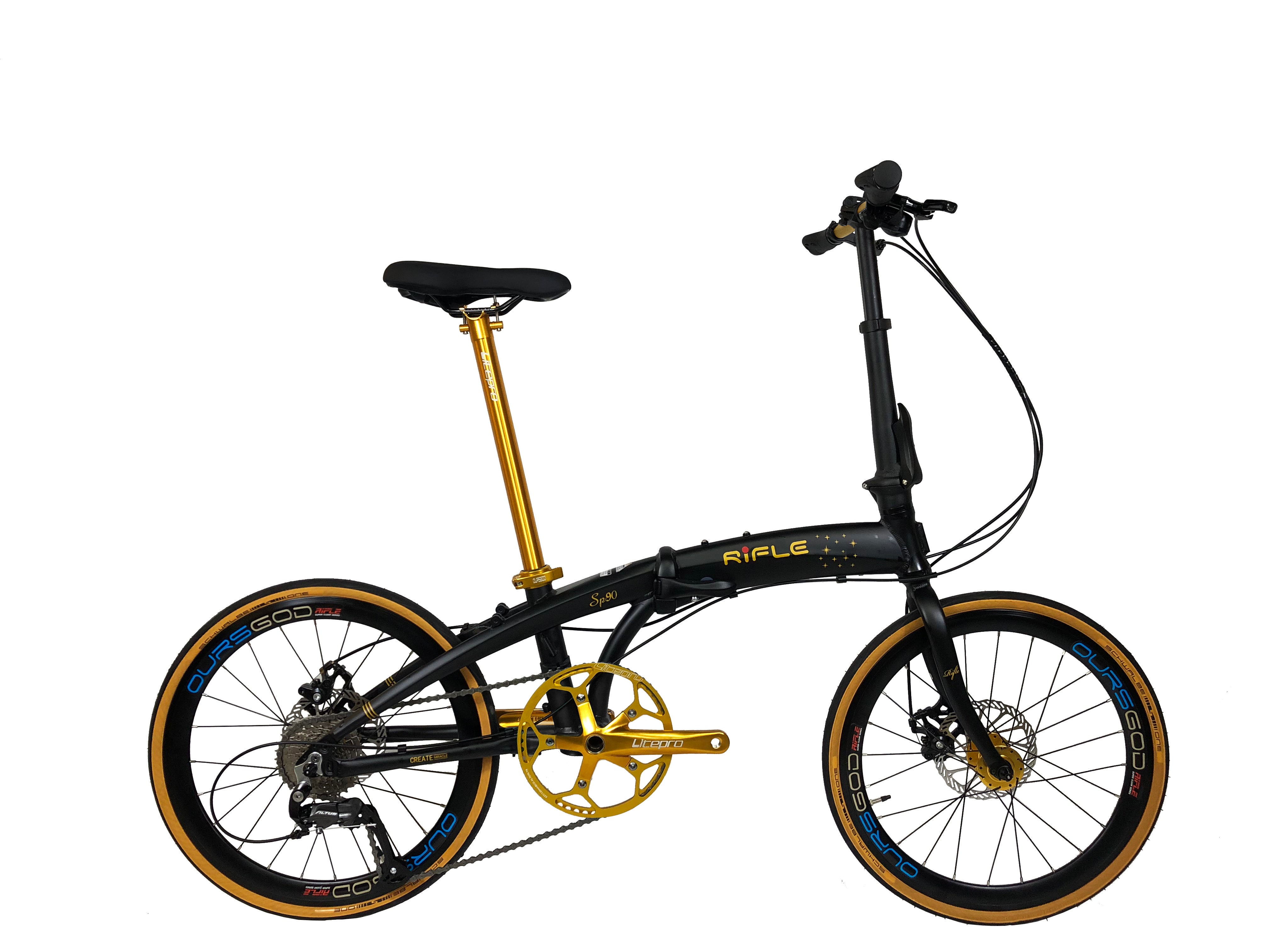 🔥RIFLE SP90 LITEPRO Edition | 6061 Aluminium | 451mm Schwalbe Tyres | 9 Speed Shimano Altus🔥