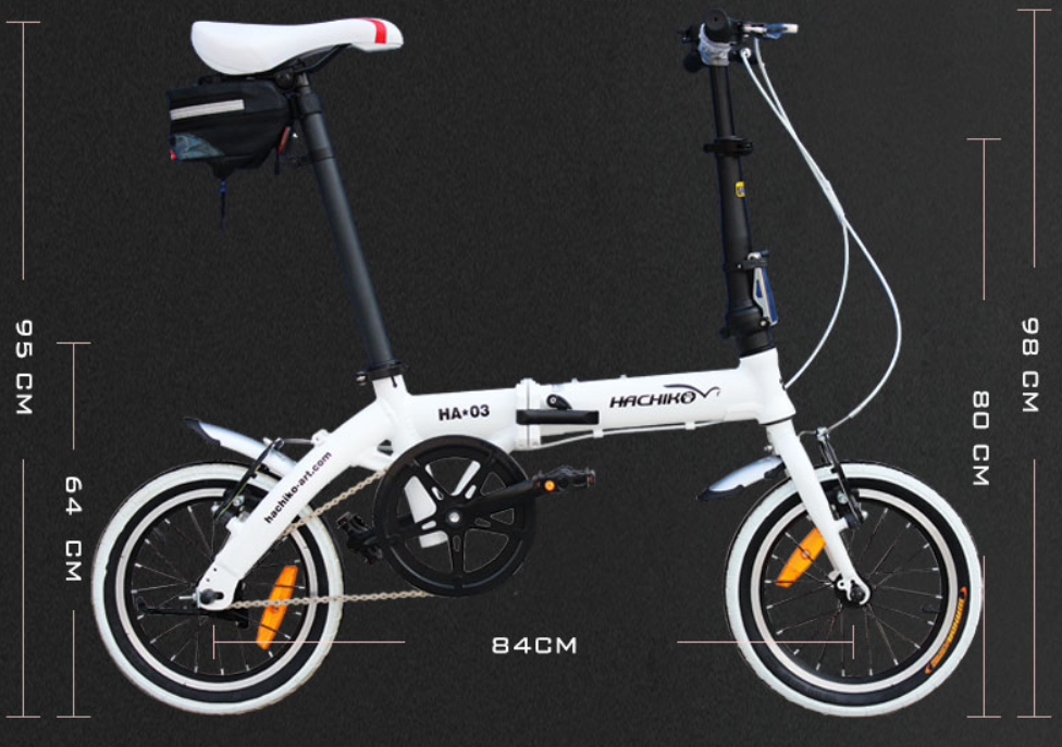 š„Hachiko HA-03 Aluminium Foldable Bicycle | 14 Inch Wheel | Japan Brand | Official Singapore Distributorš„