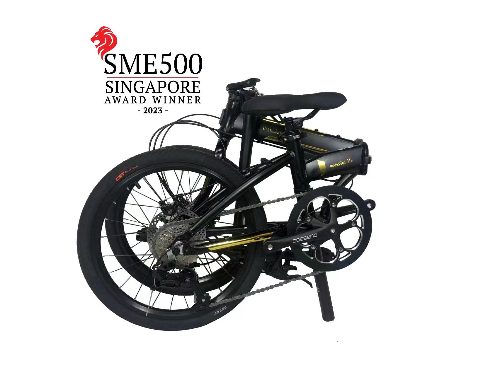 🔥Nomad Master D Aluminium Bicycle | 9 Speed LT WOO A5 Groupset | Singapore Brand🔥