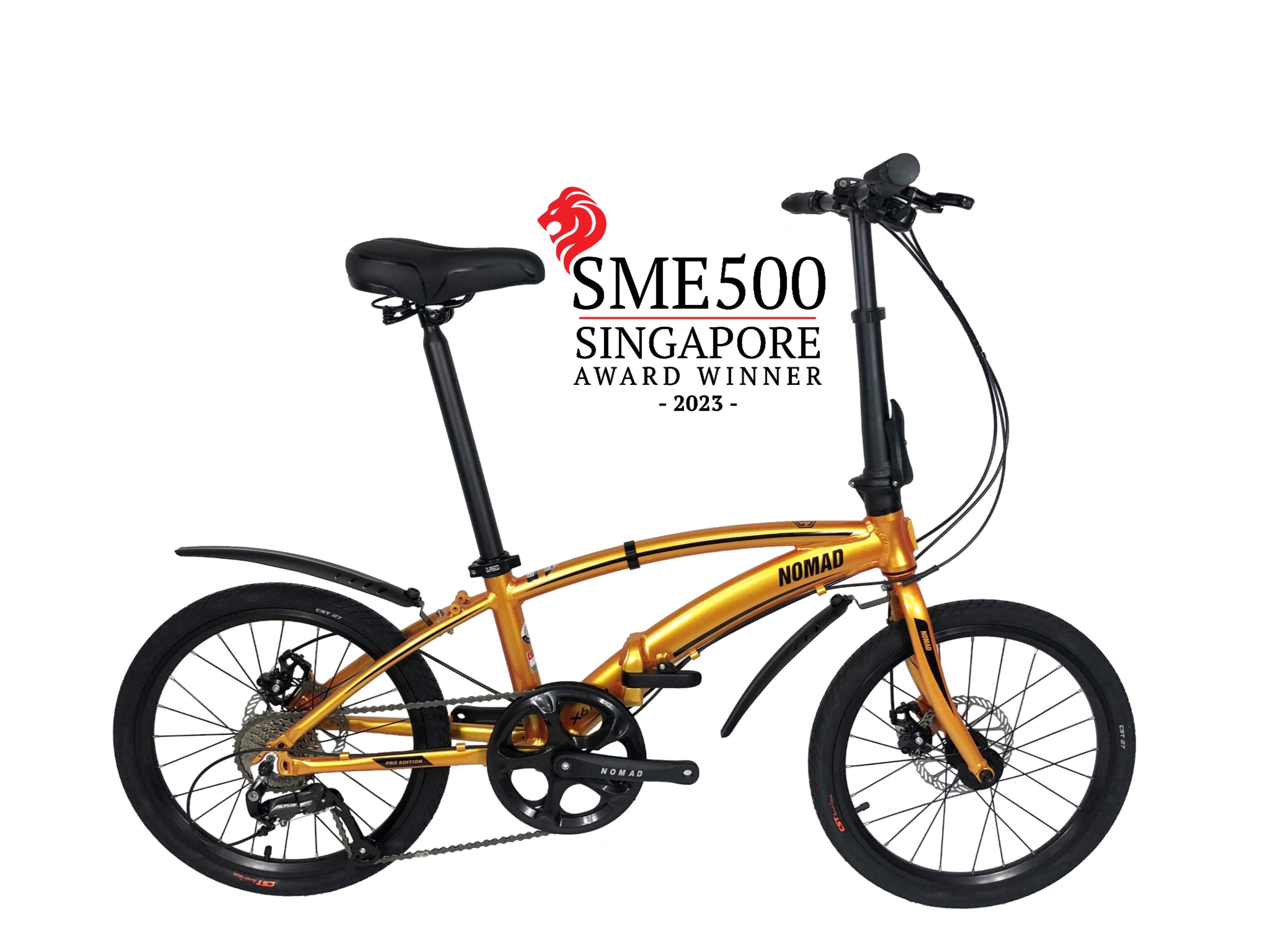 🔥2025 Nomad X6 PRO 9 Speed Shimano Altus Groupset | 6061 Aluminium Grade Foldable Bicycle | (20 Inch) 406mm Wheel | Singapore Brand🔥