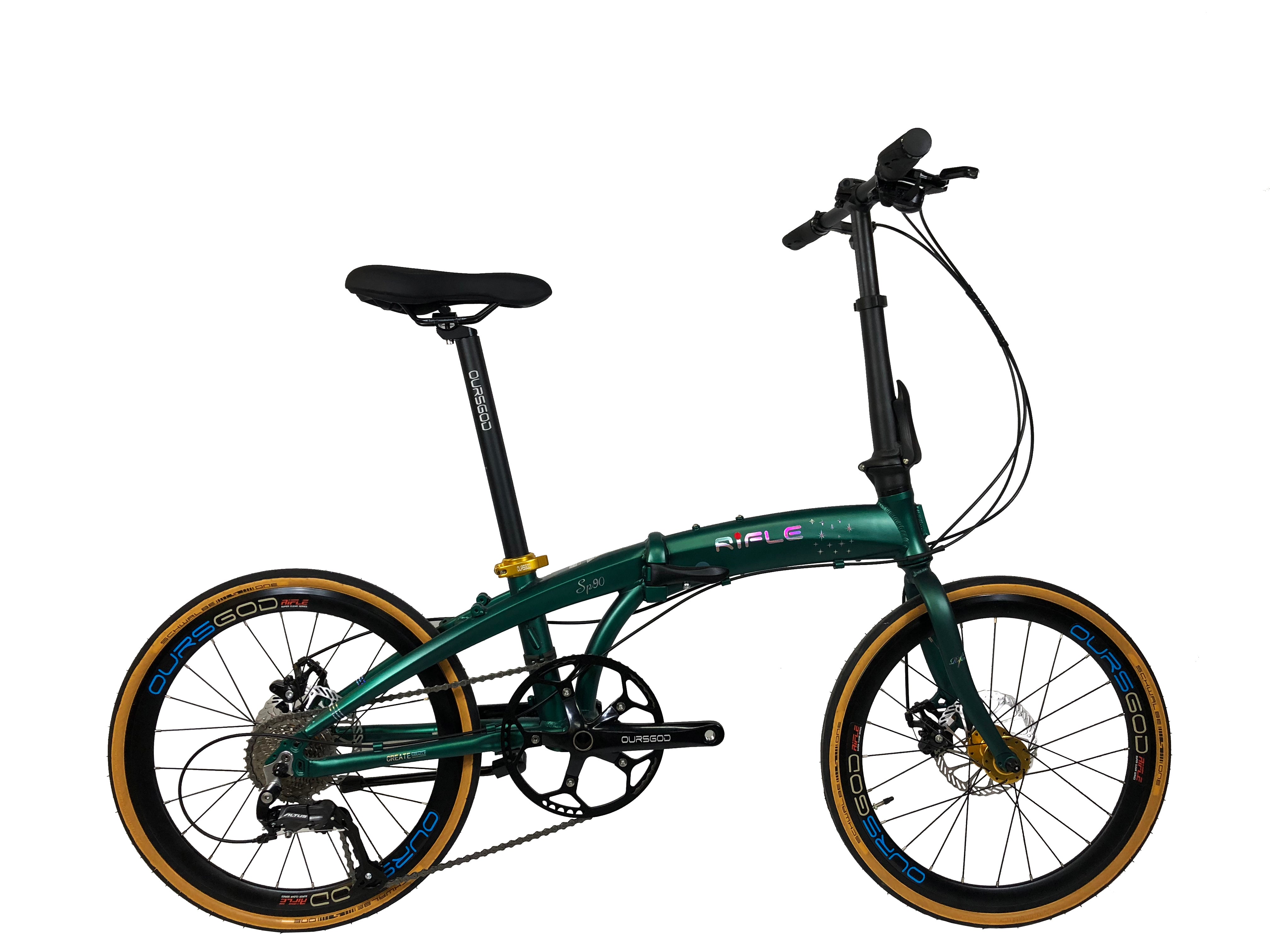 🔥RIFLE SP90 Standard Edition | 6061 Aluminium | 451mm Schwalbe Tyres | 9 Speed Shimano Altus 🔥