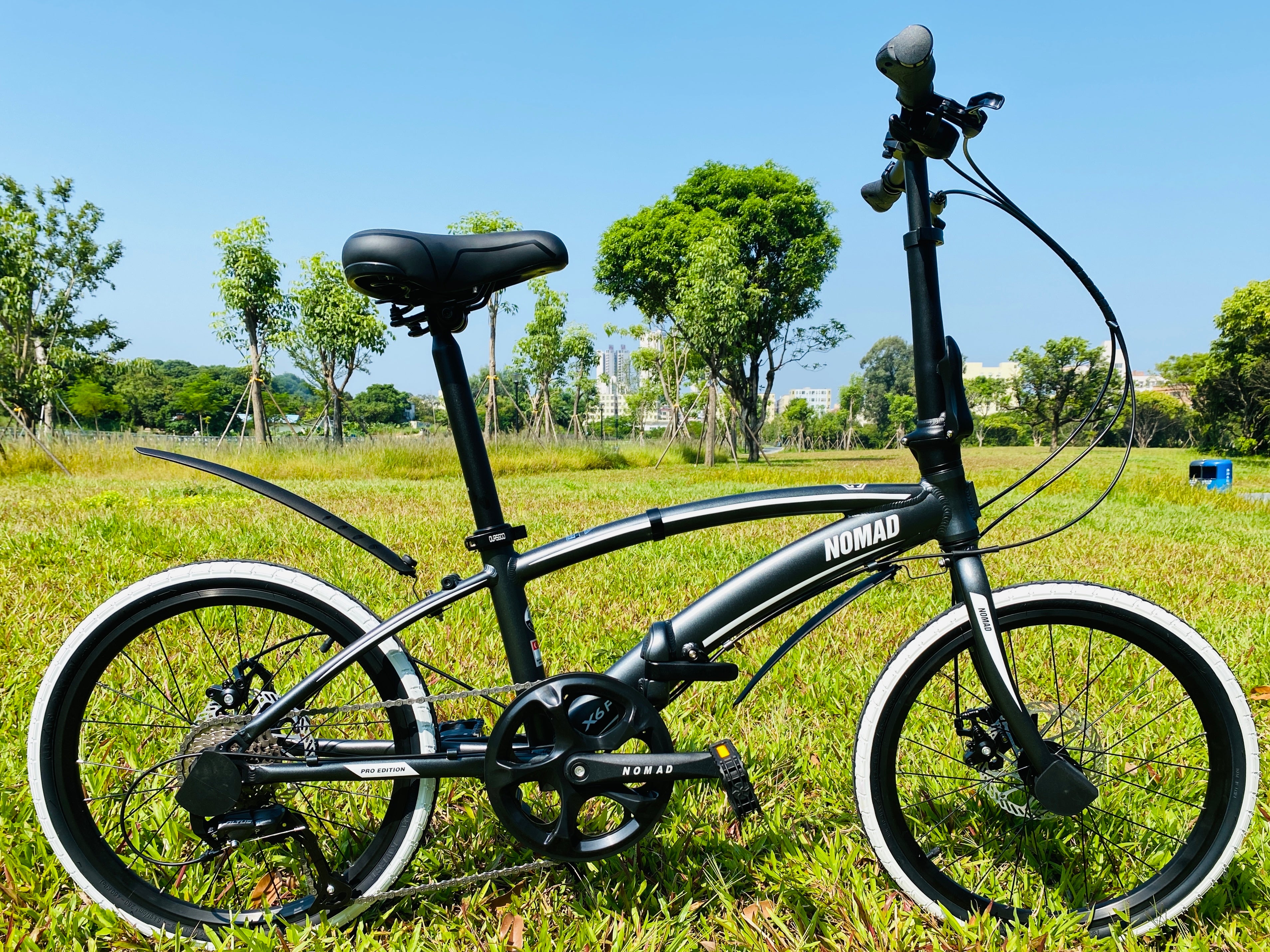 🔥2025 Nomad X6 PRO 9 Speed Shimano Altus Groupset | 6061 Aluminium Grade Foldable Bicycle | (20 Inch) 406mm Wheel | Singapore Brand🔥