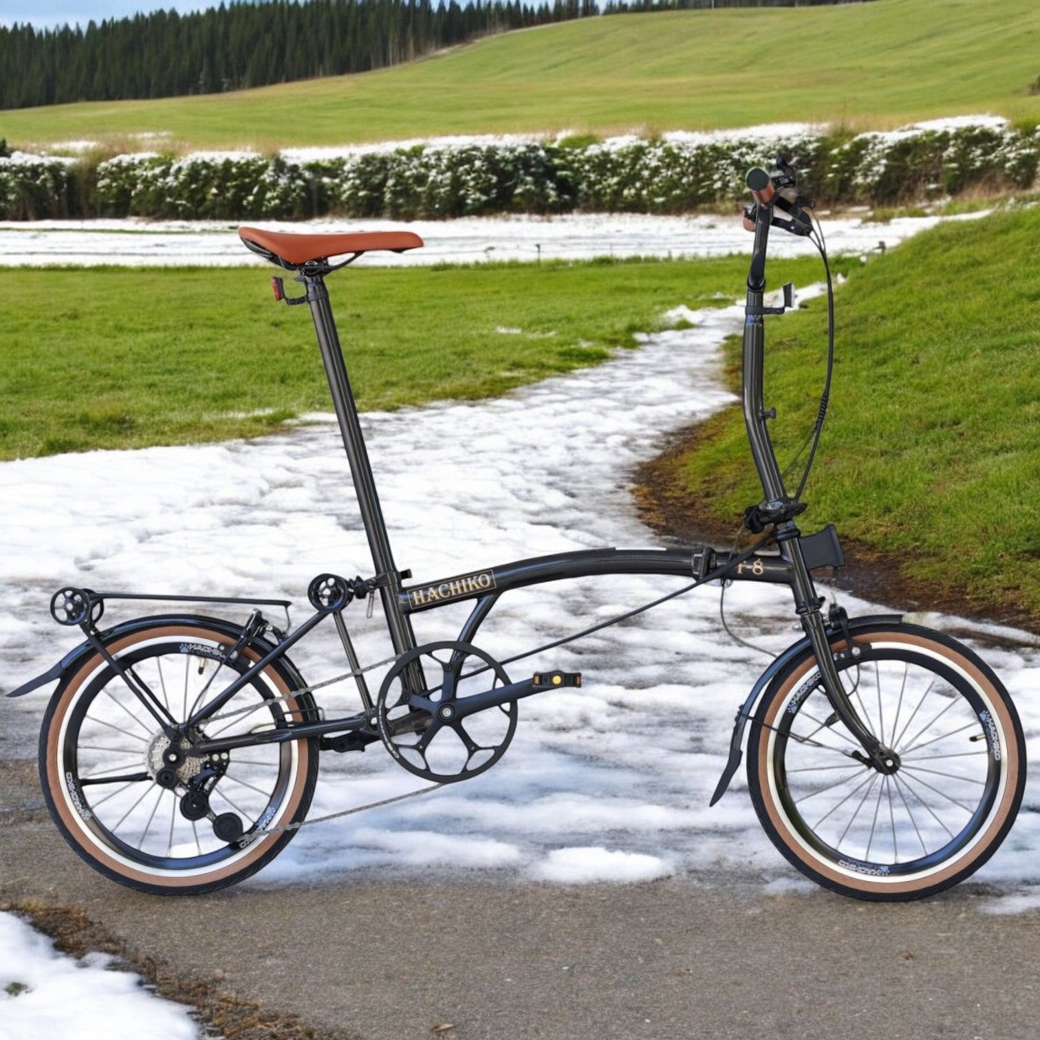 HACHIKO TRIFOLD T8 | 2026 Pre-Release | 7 Speed Shimano Groupset | Brompton Clone 🔥