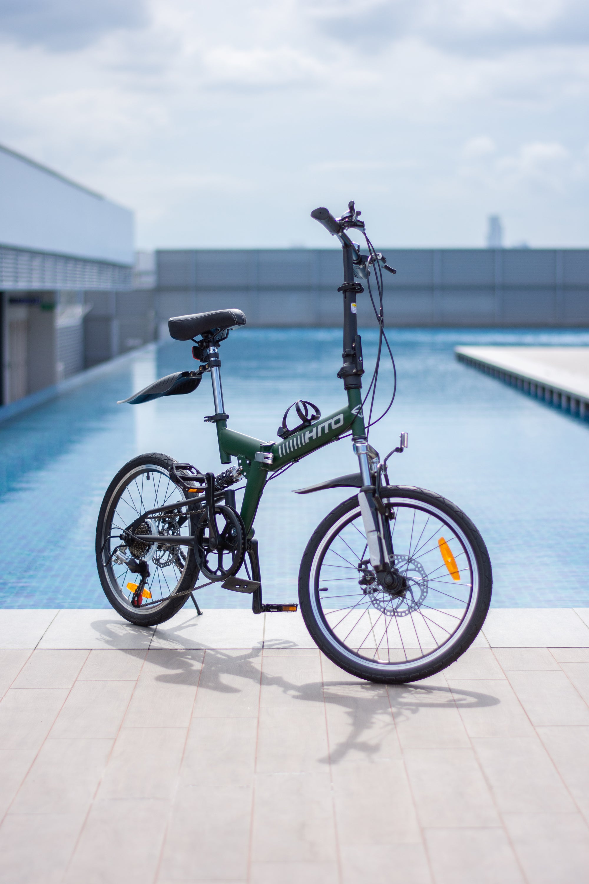 🔥Hito Suspension Foldable Bicycle Series | 7 Speed Shimano Groupset | Steel Frame | 15 KG🔥