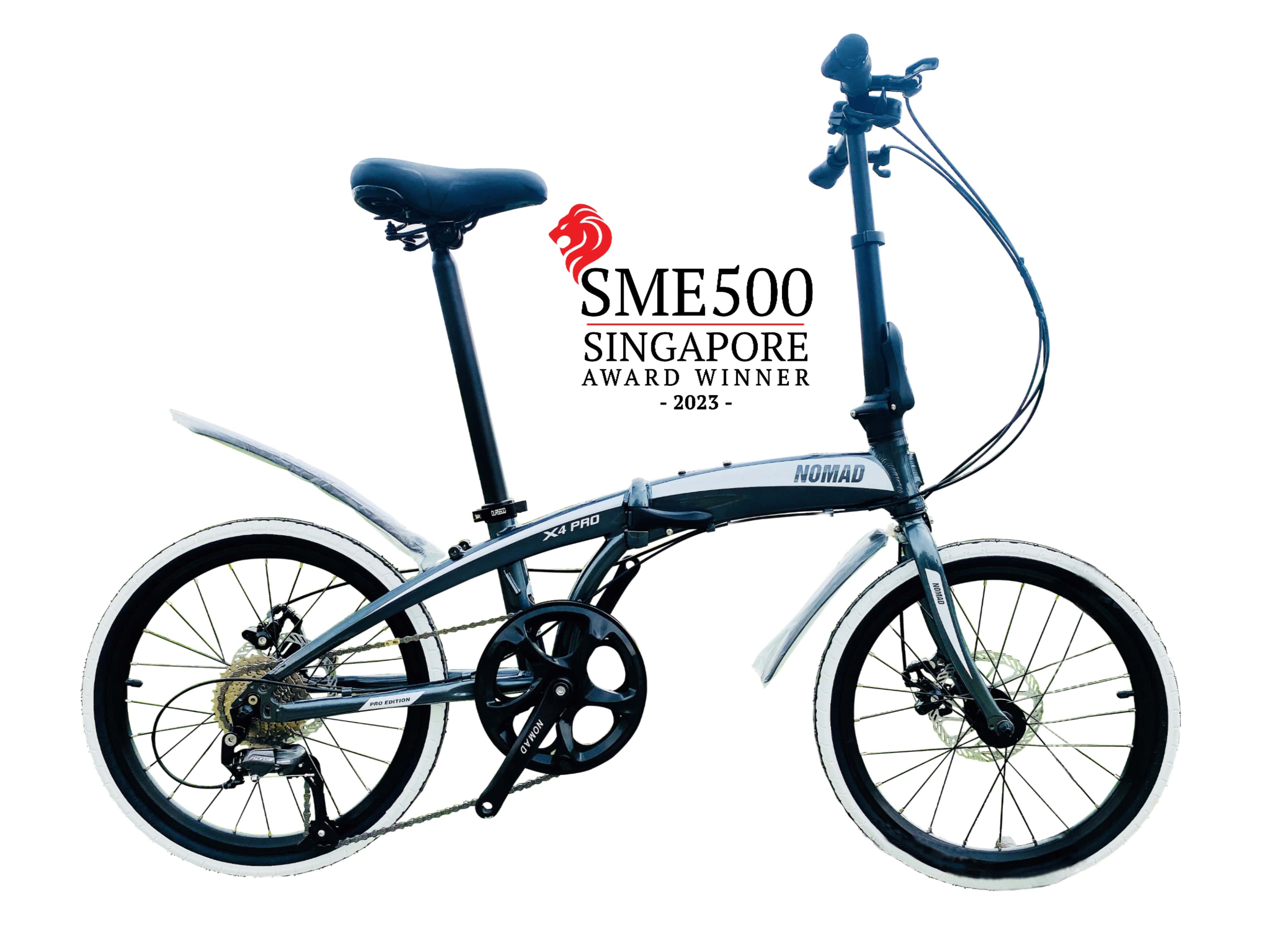 🔥2025 Nomad X4 PRO 9 Speed Shimano Altus Groupset | 6061 Aluminium Grade Foldable Bicycle | (20 Inch) 406mm Wheel | Singapore Brand🔥