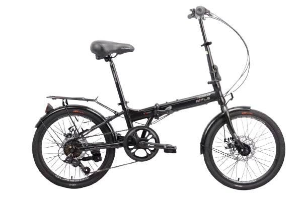 🔥Rifle T7 Foldable Bicycle | 20 Inch | 7 Speed Shimano Groupset | Free Back Rack Installed🔥