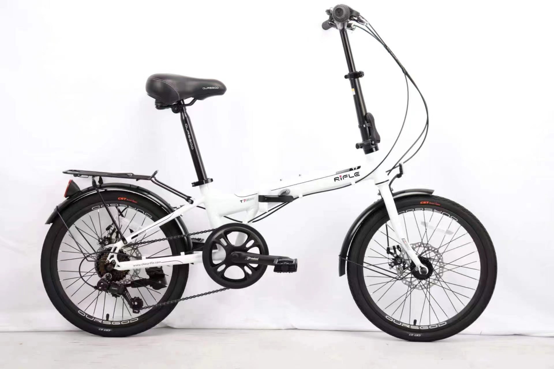 🔥Rifle T7 Foldable Bicycle | 20 Inch | 7 Speed Shimano Groupset | Free Back Rack Installed🔥