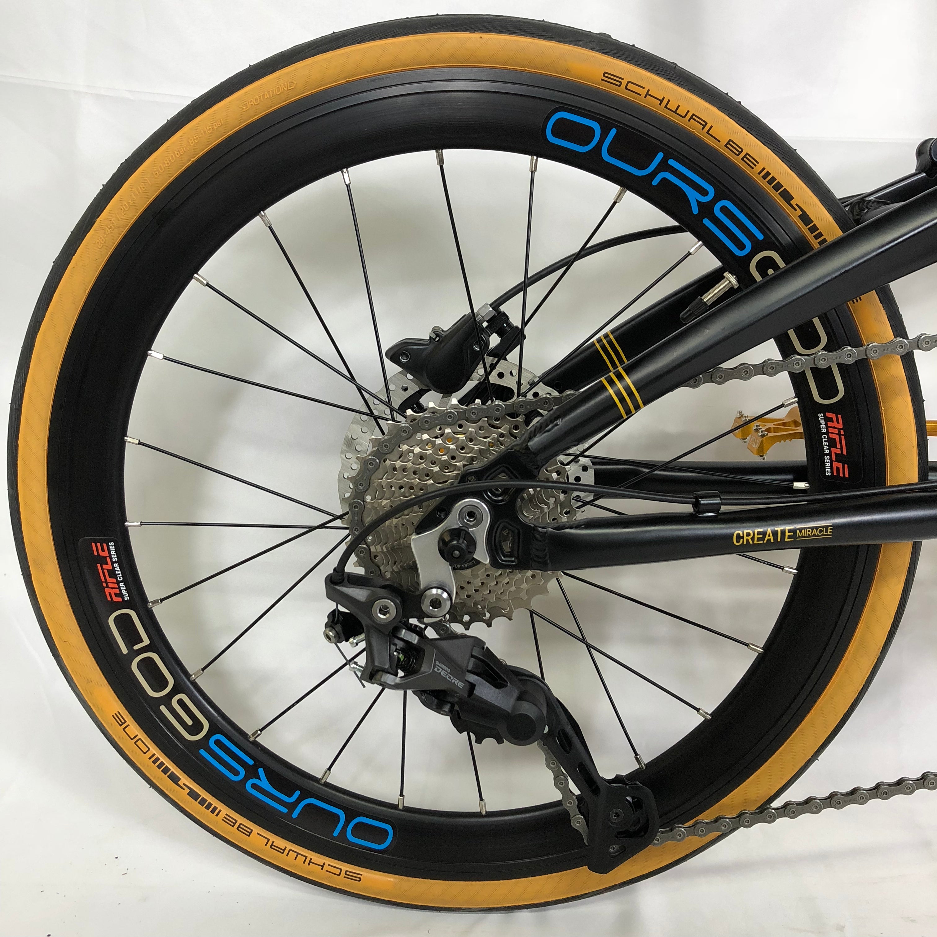 🔥RIFLE SP90 Standard Edition | 6061 Aluminium | 451mm Schwalbe Tyres | 9 Speed Shimano Altus 🔥