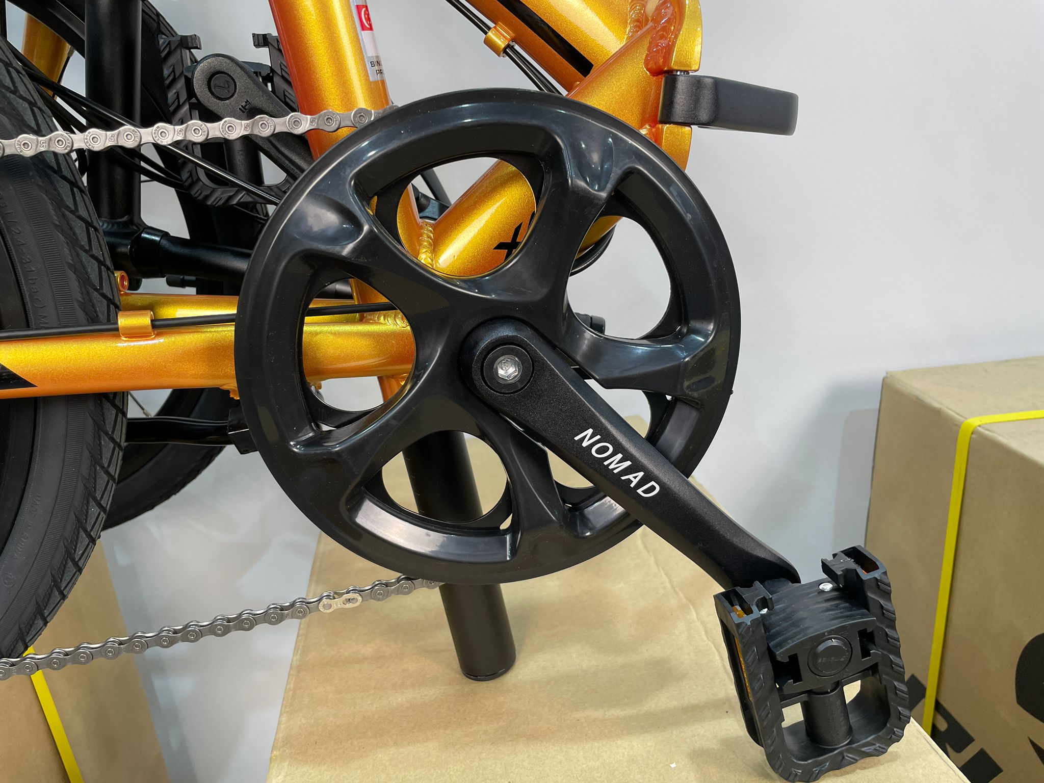 🔥2025 Nomad X6 PRO Sports Rims Edition | 9 Speed Shimano Altus Groupset | 6061 Aluminium Grade Foldable Bicycle | (20 Inch) 406mm Wheel | Singapore Brand🔥