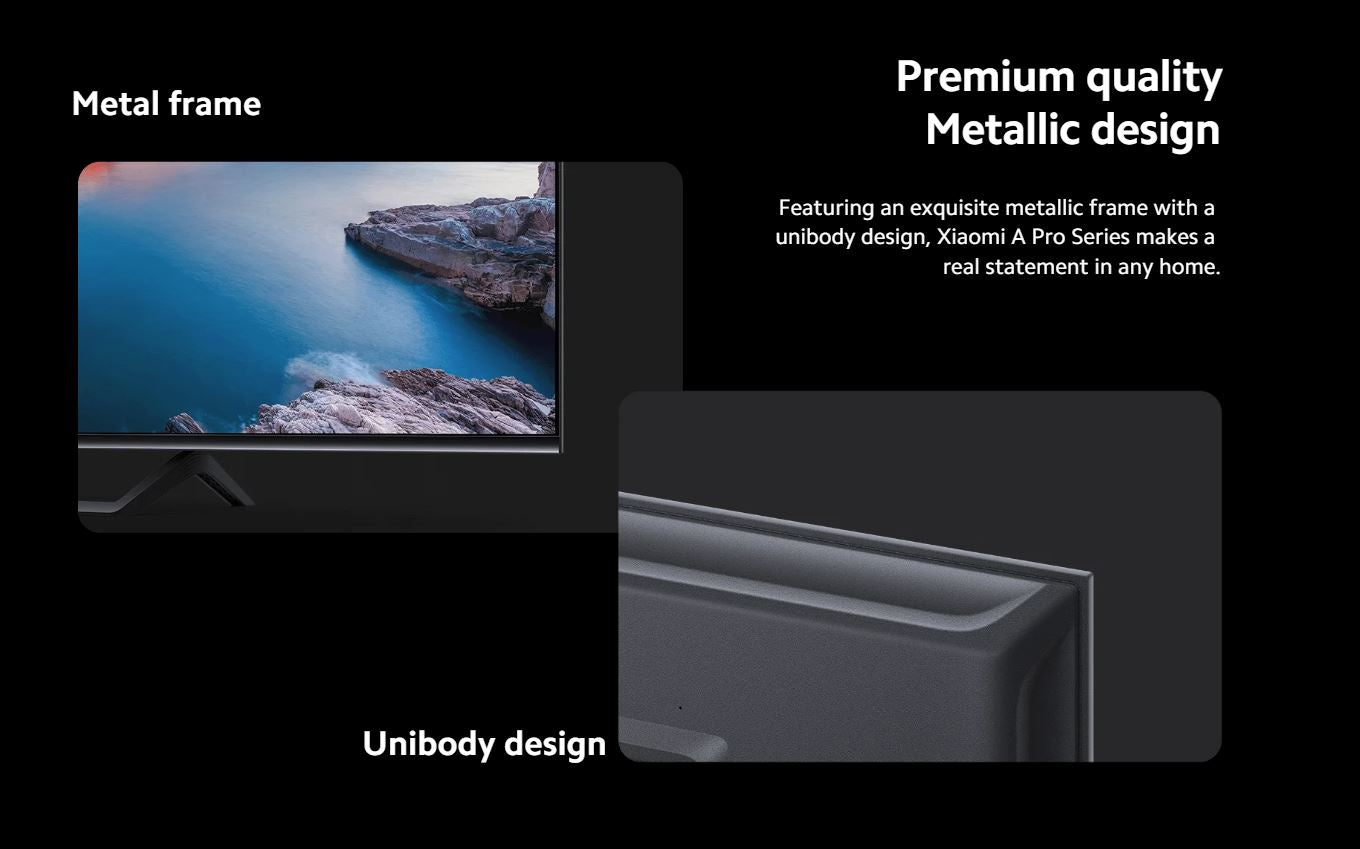 Xiaomi TV A PRO Series 2026 Edition 55-Inch 4K UHD Smart Google TV | 3 Year Local Warranty | Full Payment or Instalment