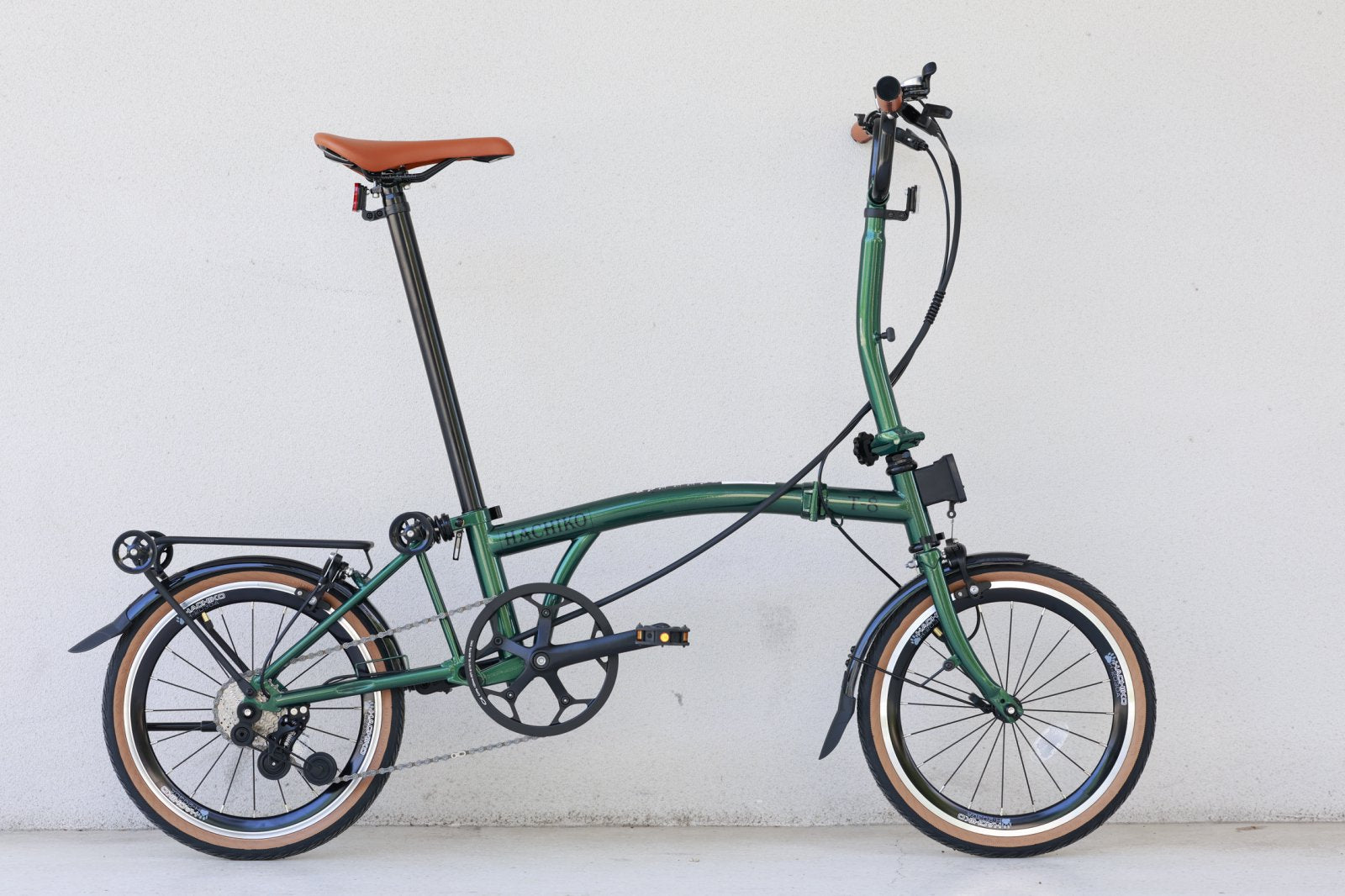 HACHIKO TRIFOLD T8 | 2026 Pre-Release | 7 Speed Shimano Groupset | Brompton Clone 🔥