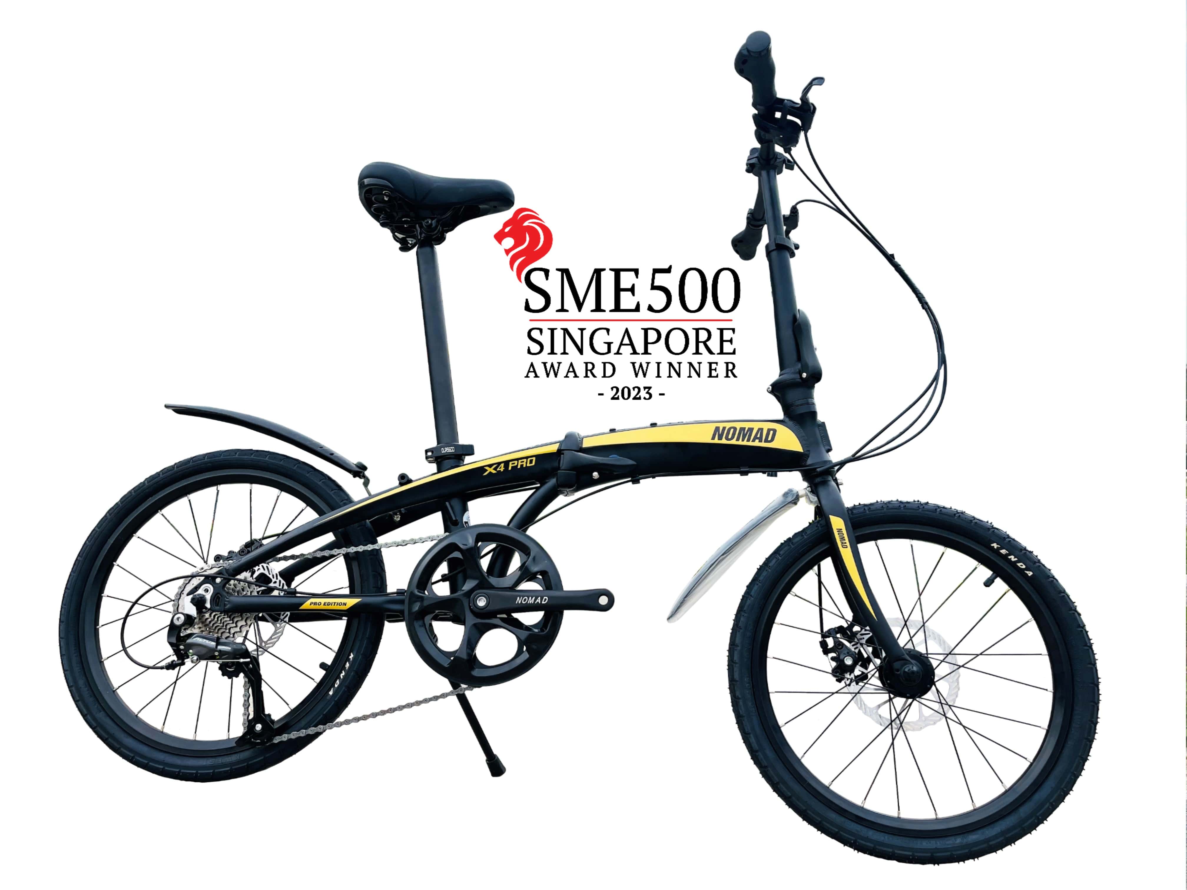 🔥2025 Nomad X4 PRO 9 Speed Shimano Altus Groupset | 6061 Aluminium Grade Foldable Bicycle | (20 Inch) 406mm Wheel | Singapore Brand🔥