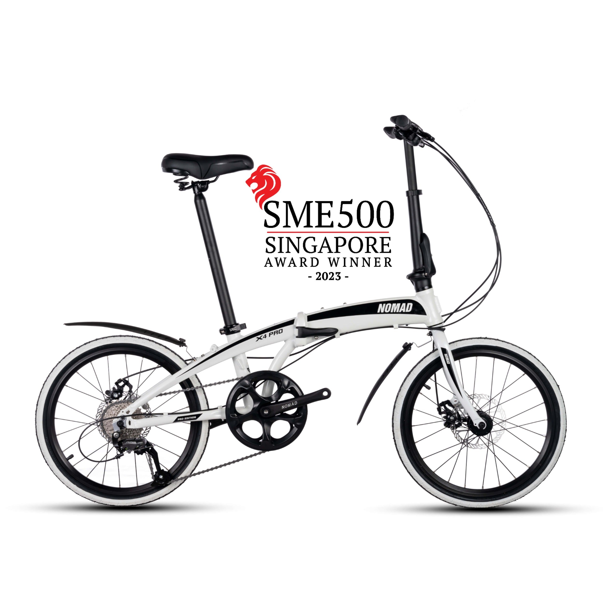 🔥2025 Nomad X4 PRO 9 Speed Shimano Altus Groupset | 6061 Aluminium Grade Foldable Bicycle | (20 Inch) 406mm Wheel | Singapore Brand🔥