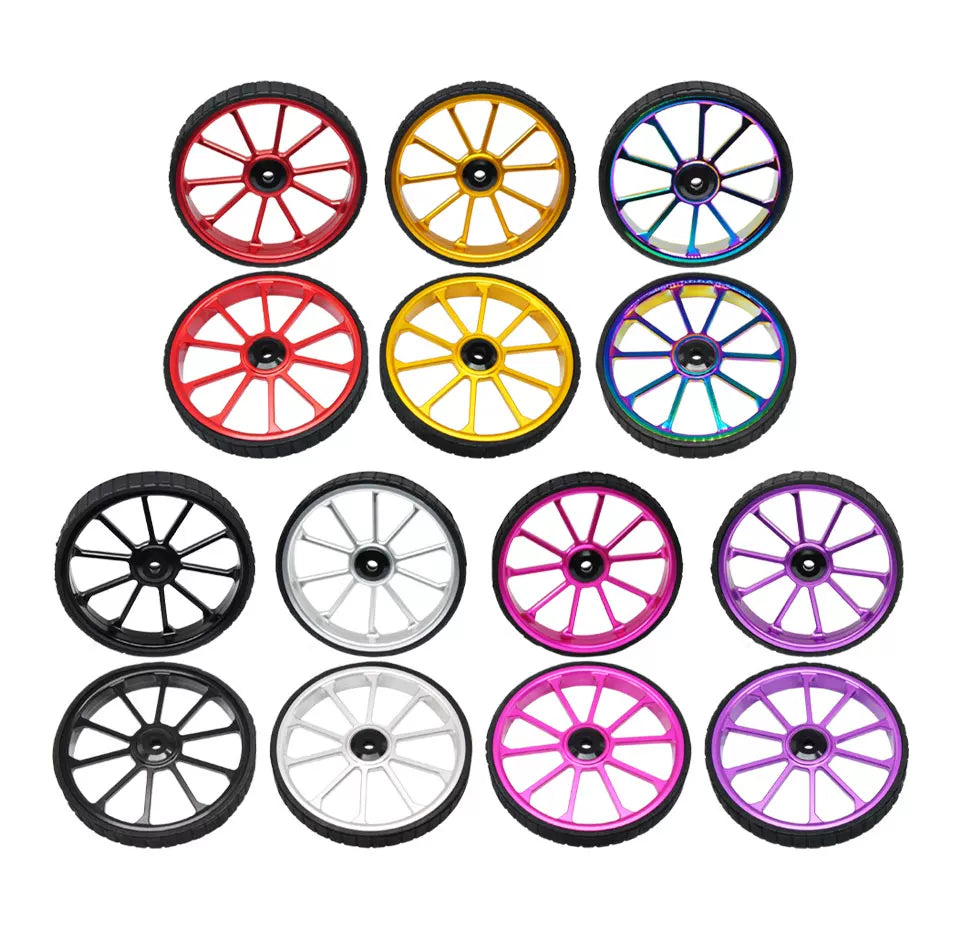 BESPOKE OFFICIAL 100mm Trifold Rack Wheels | Sealed Bearing – Ezywheel Push Wheels