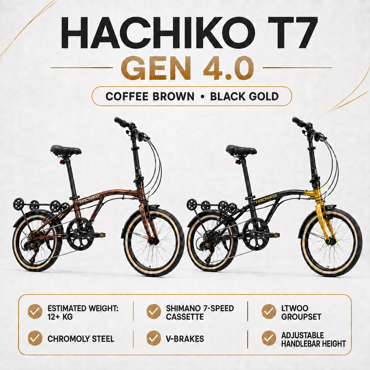 🔥HACHIKO TRIFOLD T7 Generation 4.0 Edition | 2026 Pre-Release