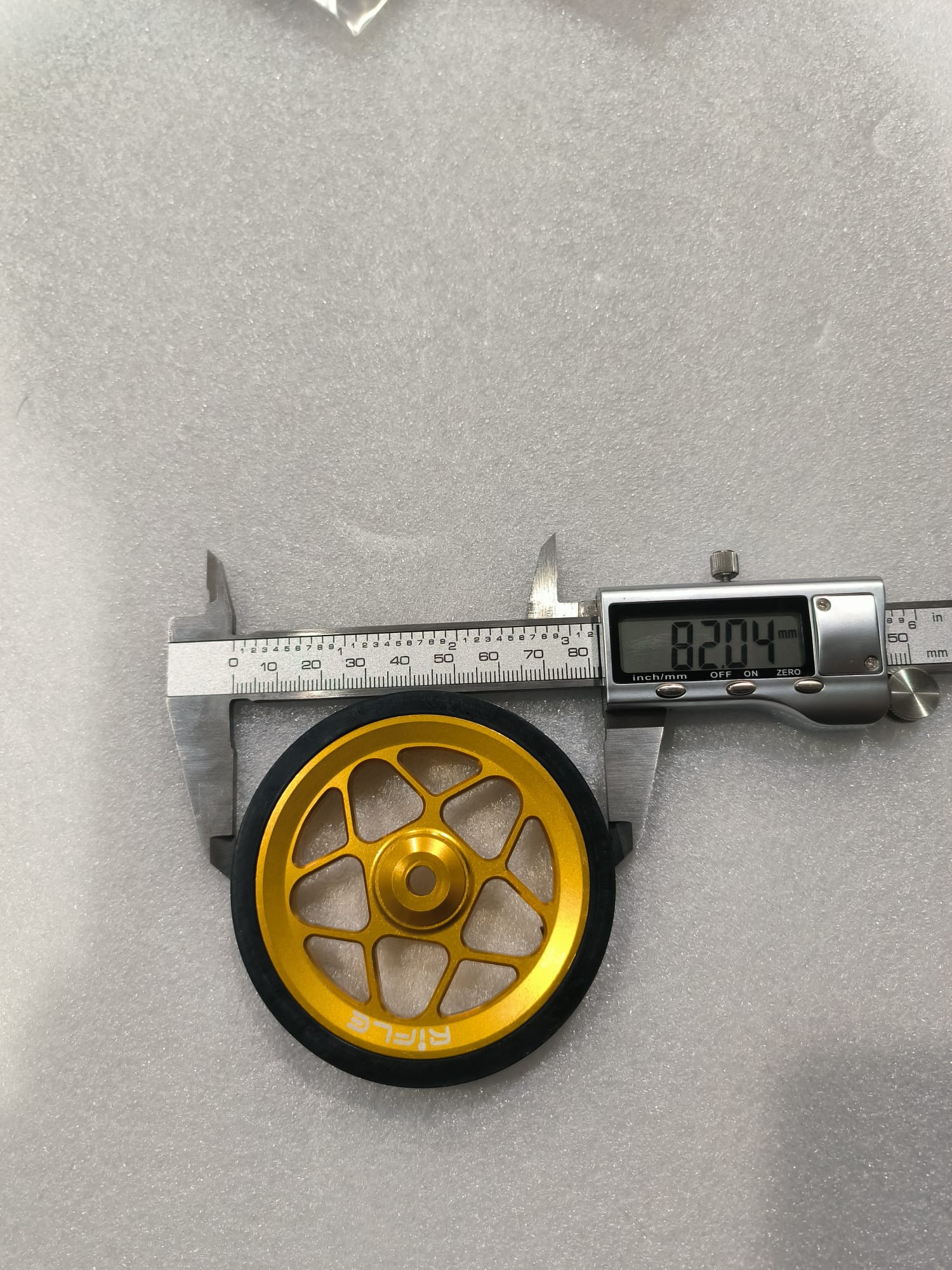 Rifle Proprietary Trifold Rack Wheels | 82mm CNC Aluminium | Sealed Bearings | Premium Easy-Wheel Upgrade