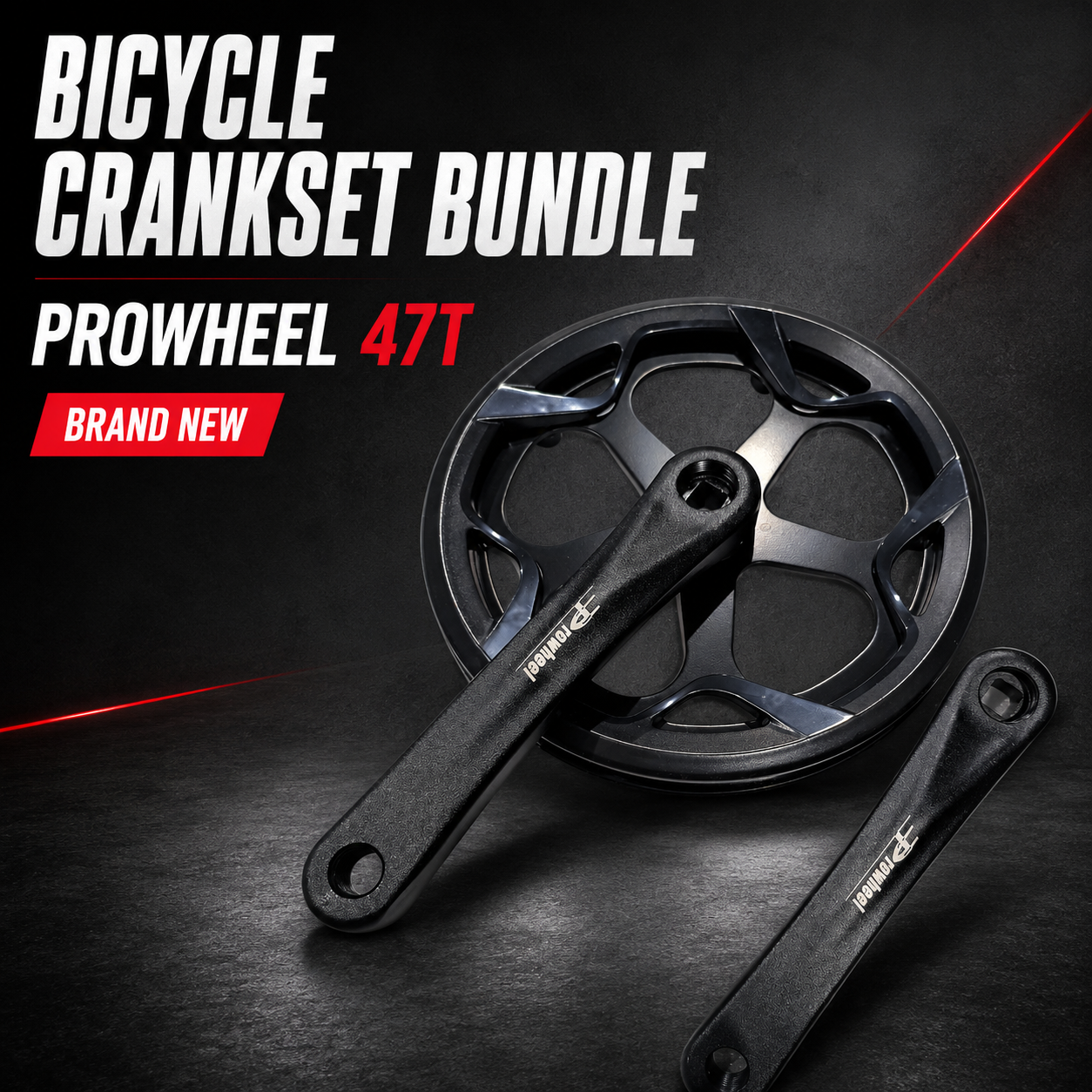 Bicycle Crankset – Prowheel 47T | Brand New