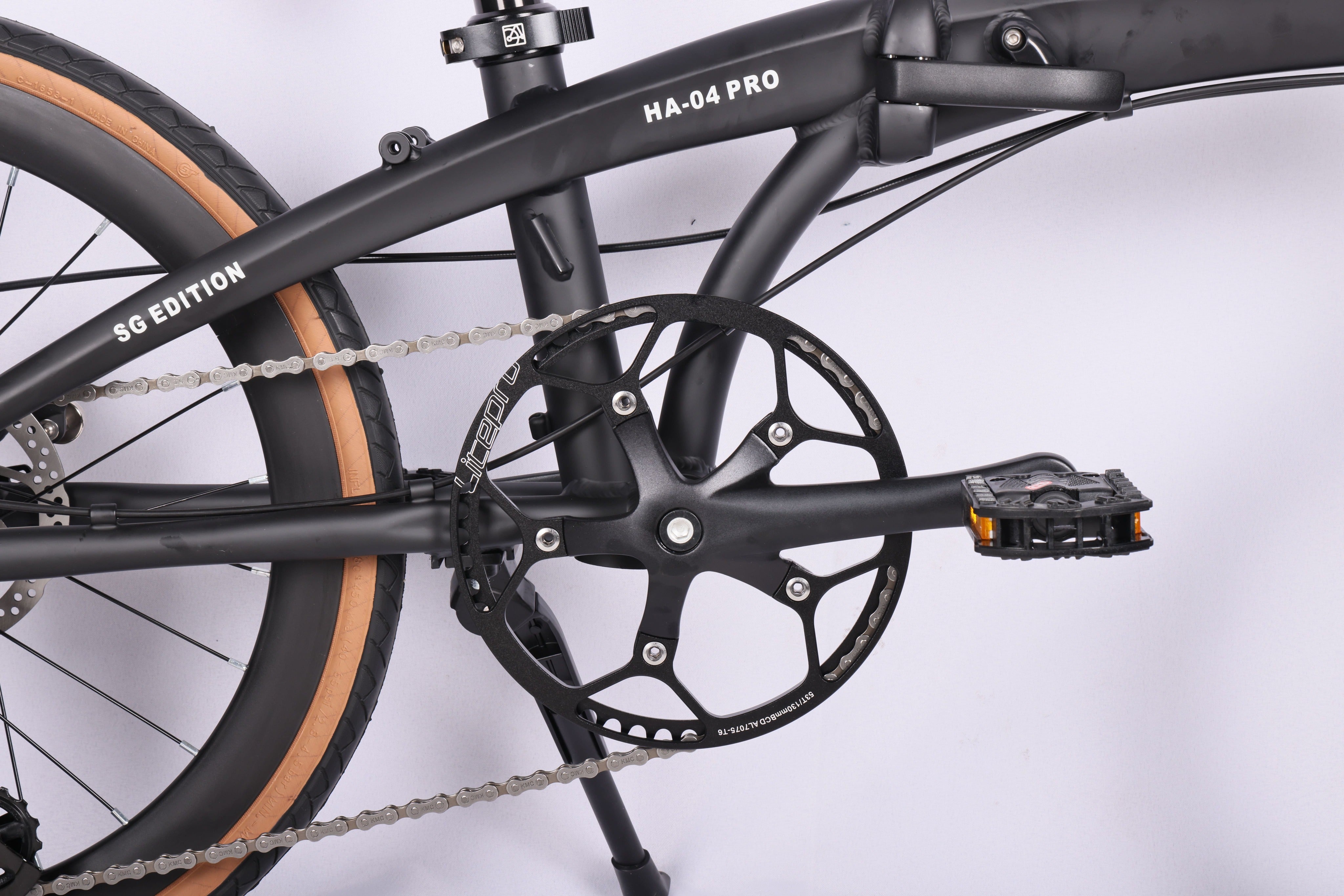 🔥2026 Pre-Release | Hachiko HA-04 PRO COLLECTORS EDITION | Aluminium Foldable Bicycle | (22 Inch) 451mm Quick Release Wheel | PREORDER