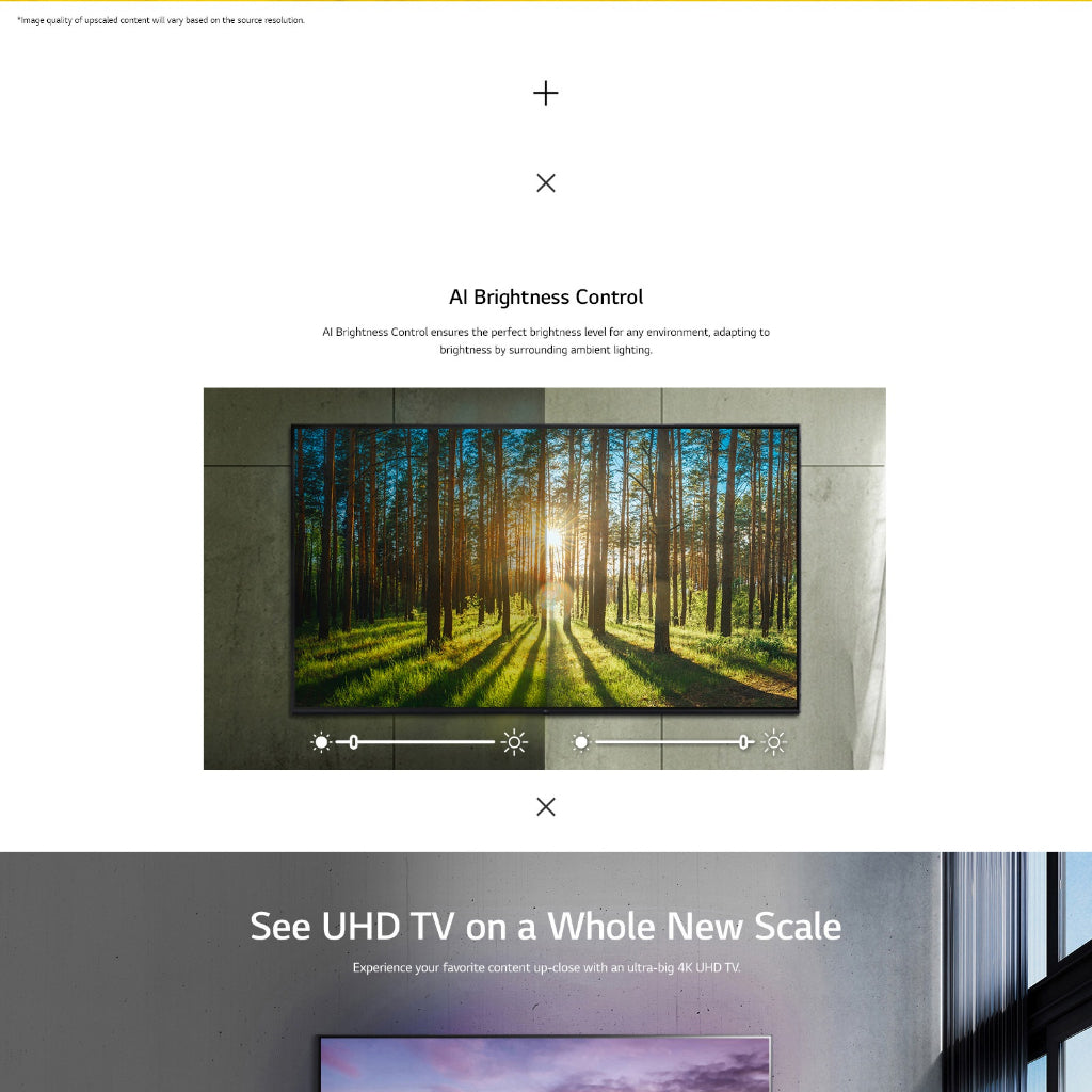 🔥Instalment/Full Payment | Fast Delivery |[NEW] LG UHD UR7550 43inch 4K Smart TV with LG Magic Remote🔥