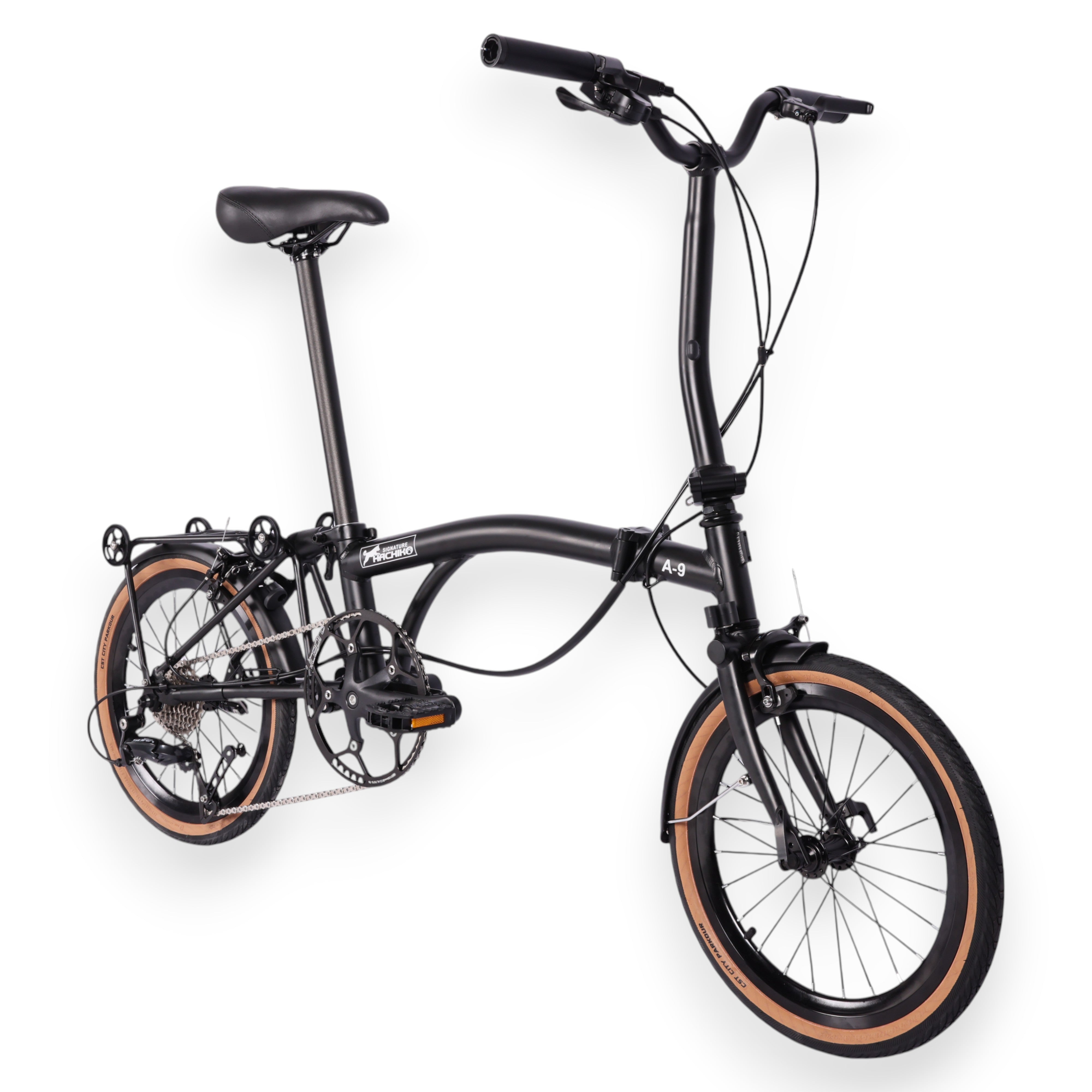 🔥2026 Signature Edition | Hachiko A9 Aluminium Trifold Bicycle | 16