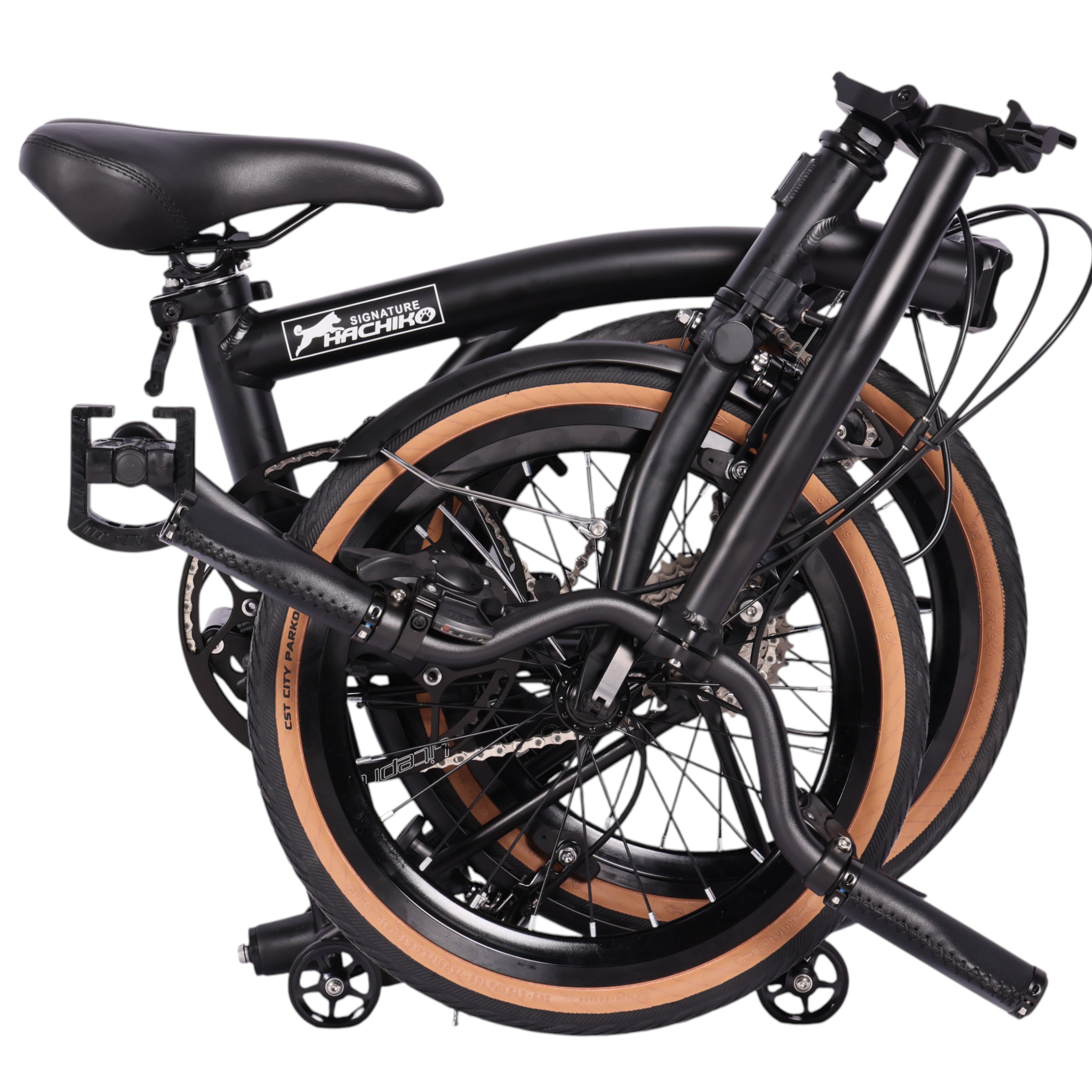 🔥2026 Signature Edition | Hachiko A9 Aluminium Trifold Bicycle | 16