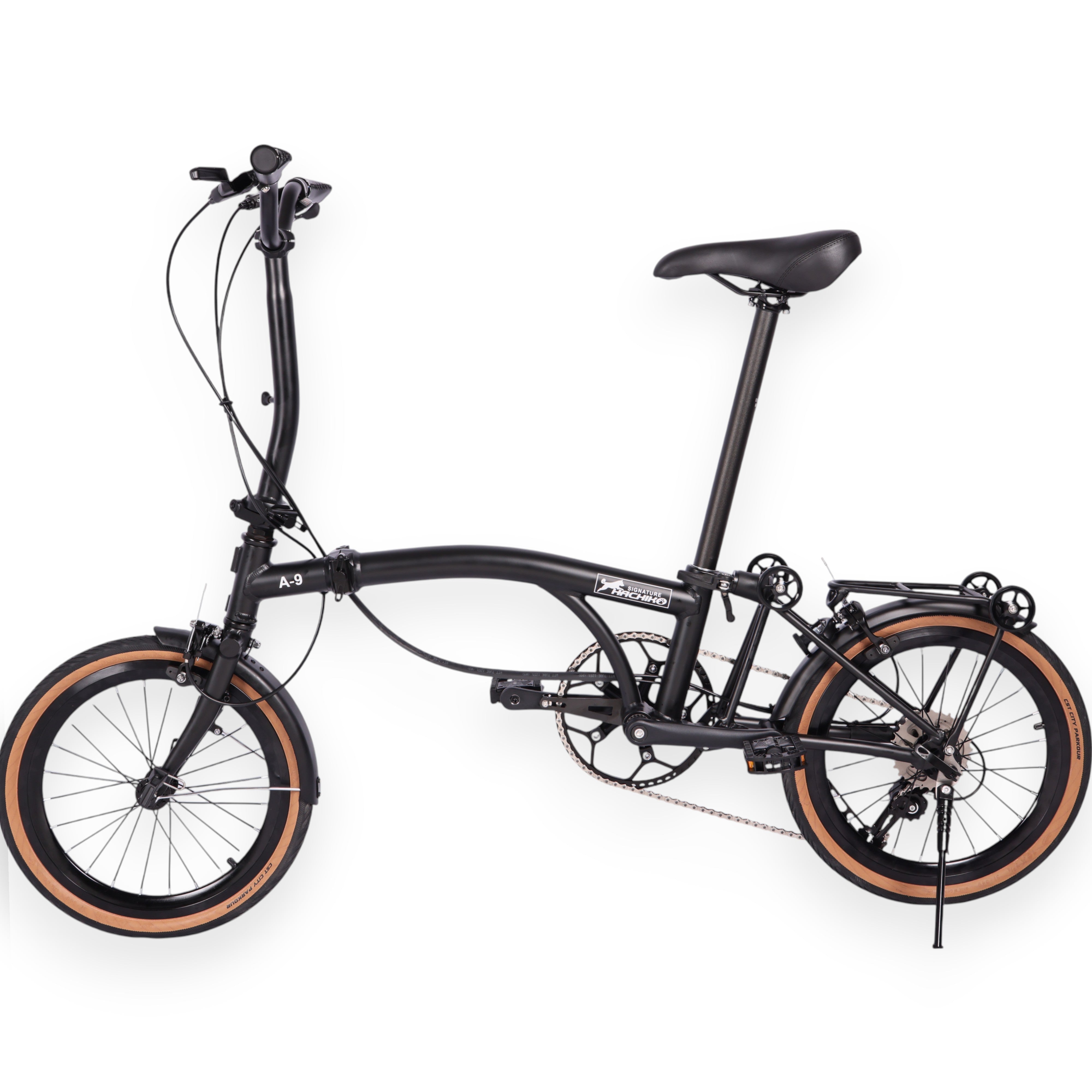 🔥2026 Signature Edition | Hachiko A9 Aluminium Trifold Bicycle | 16