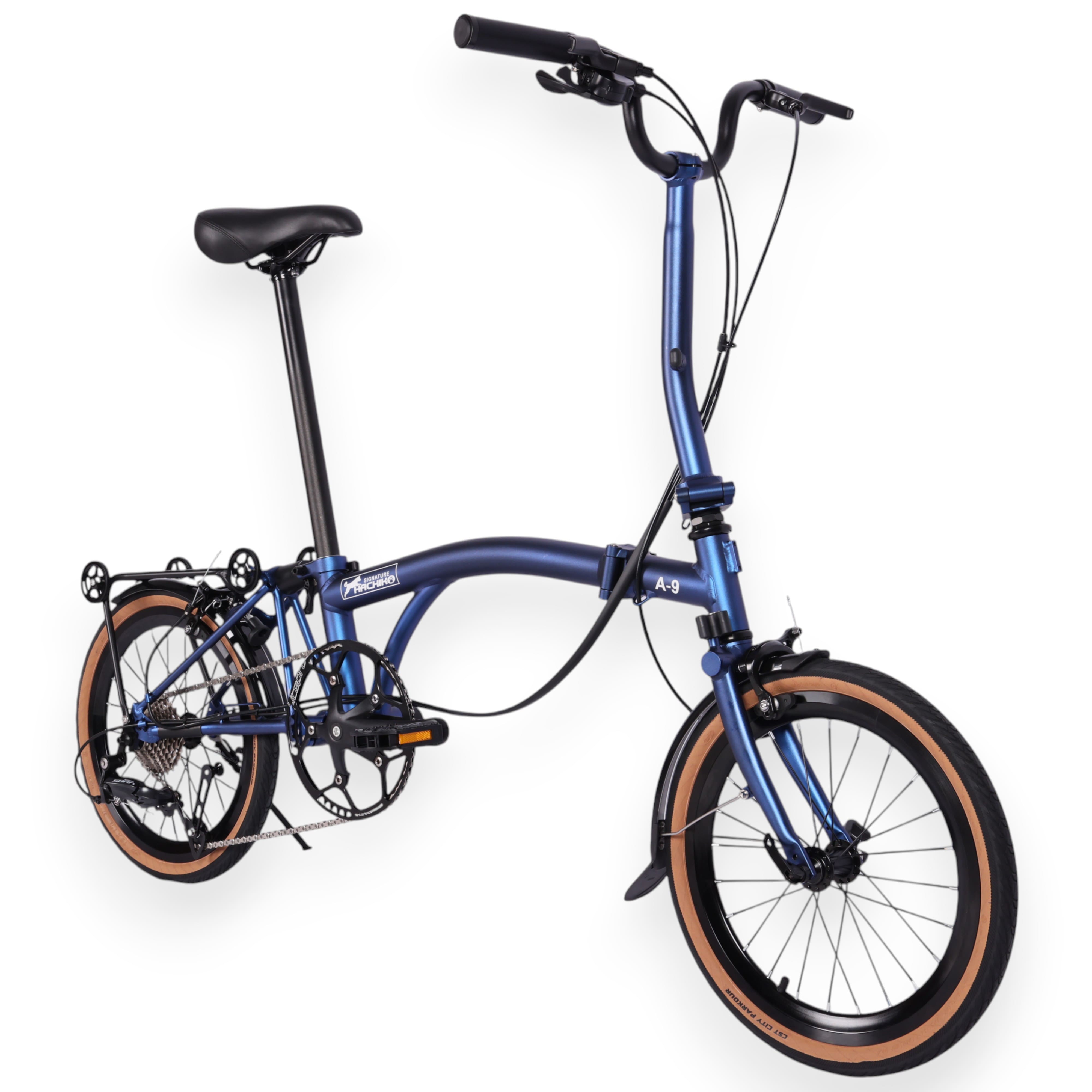 🔥2026 Signature Edition | Hachiko A9 Aluminium Trifold Bicycle | 16
