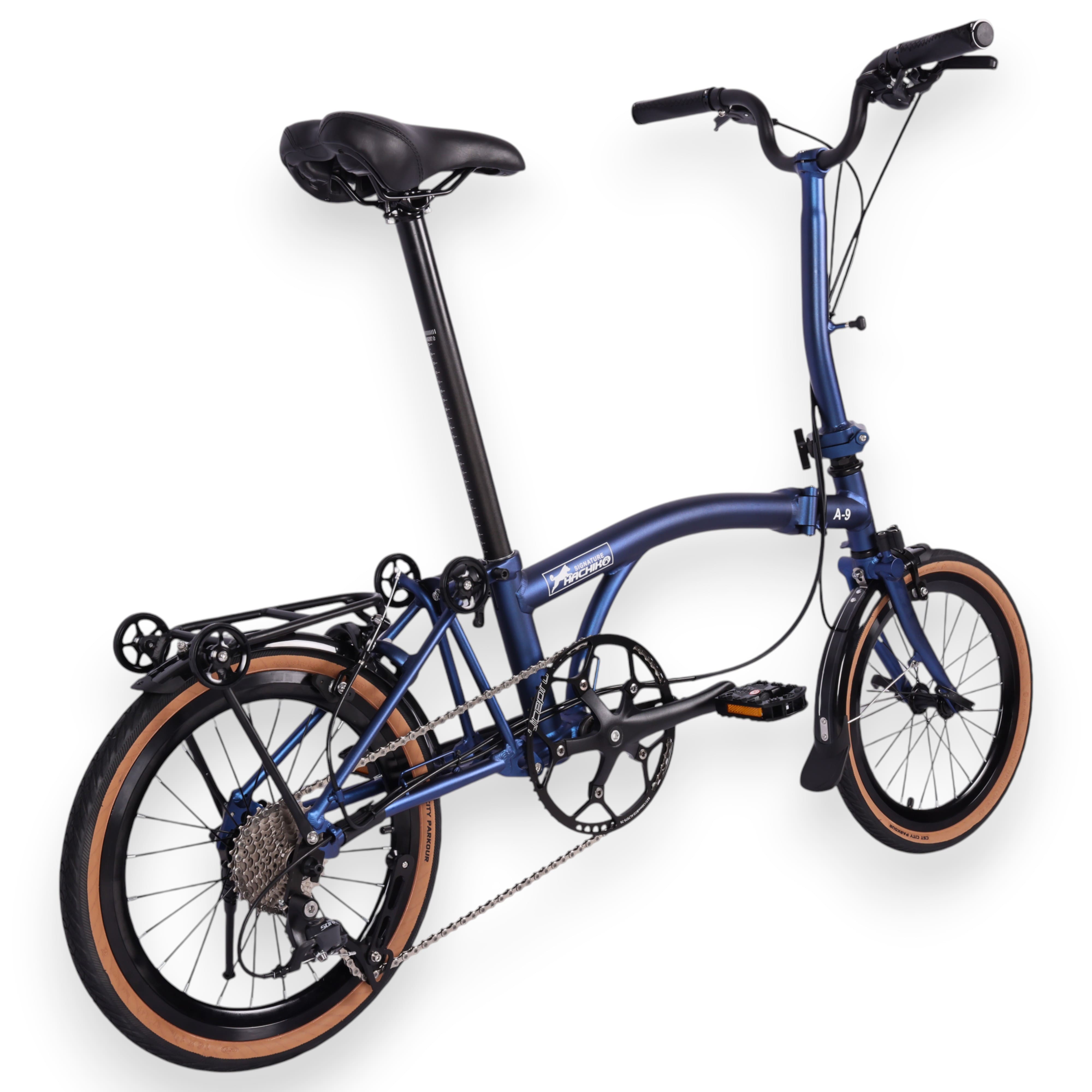 🔥2026 Signature Edition | Hachiko A9 Aluminium Trifold Bicycle | 16