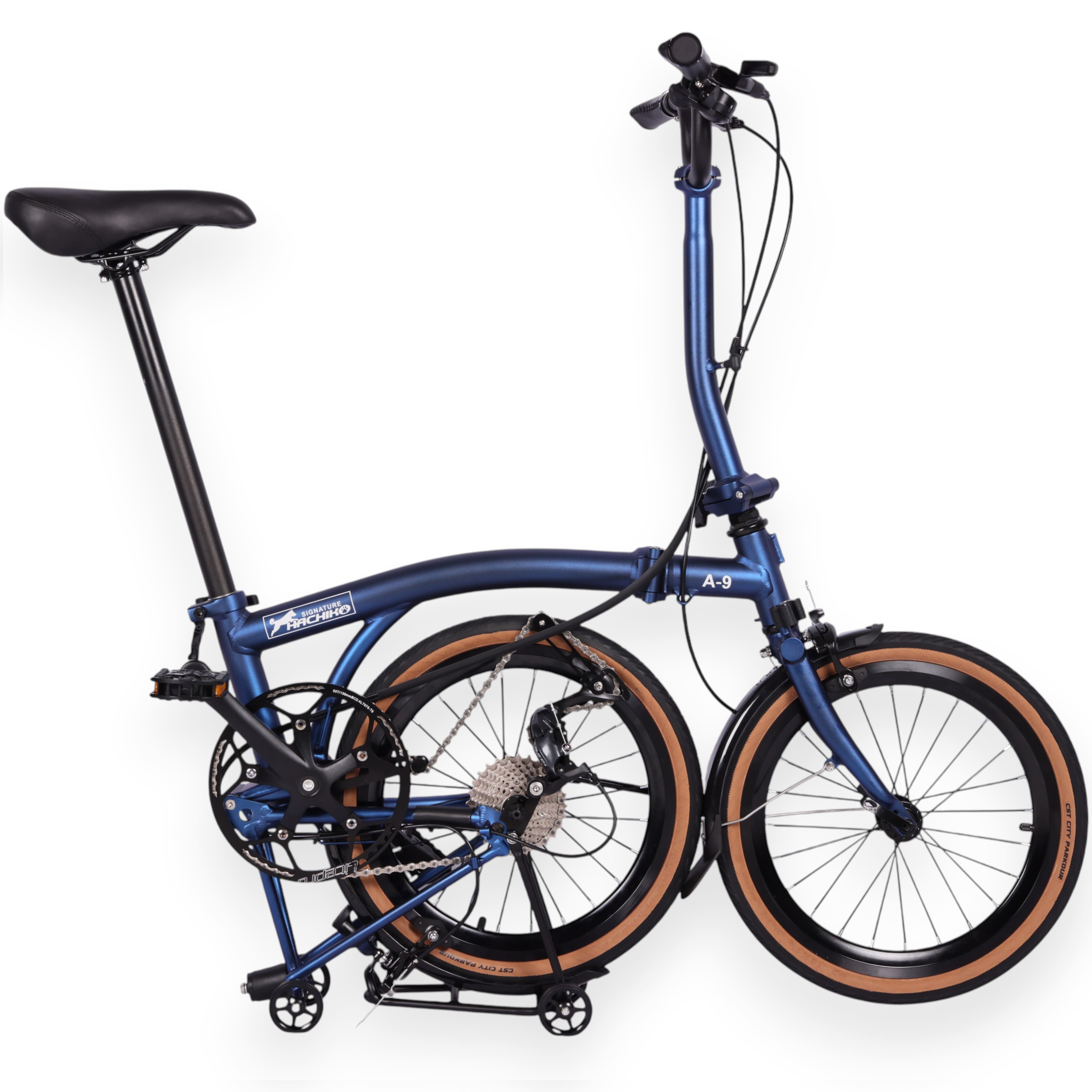 🔥2026 Signature Edition | Hachiko A9 Aluminium Trifold Bicycle | 16