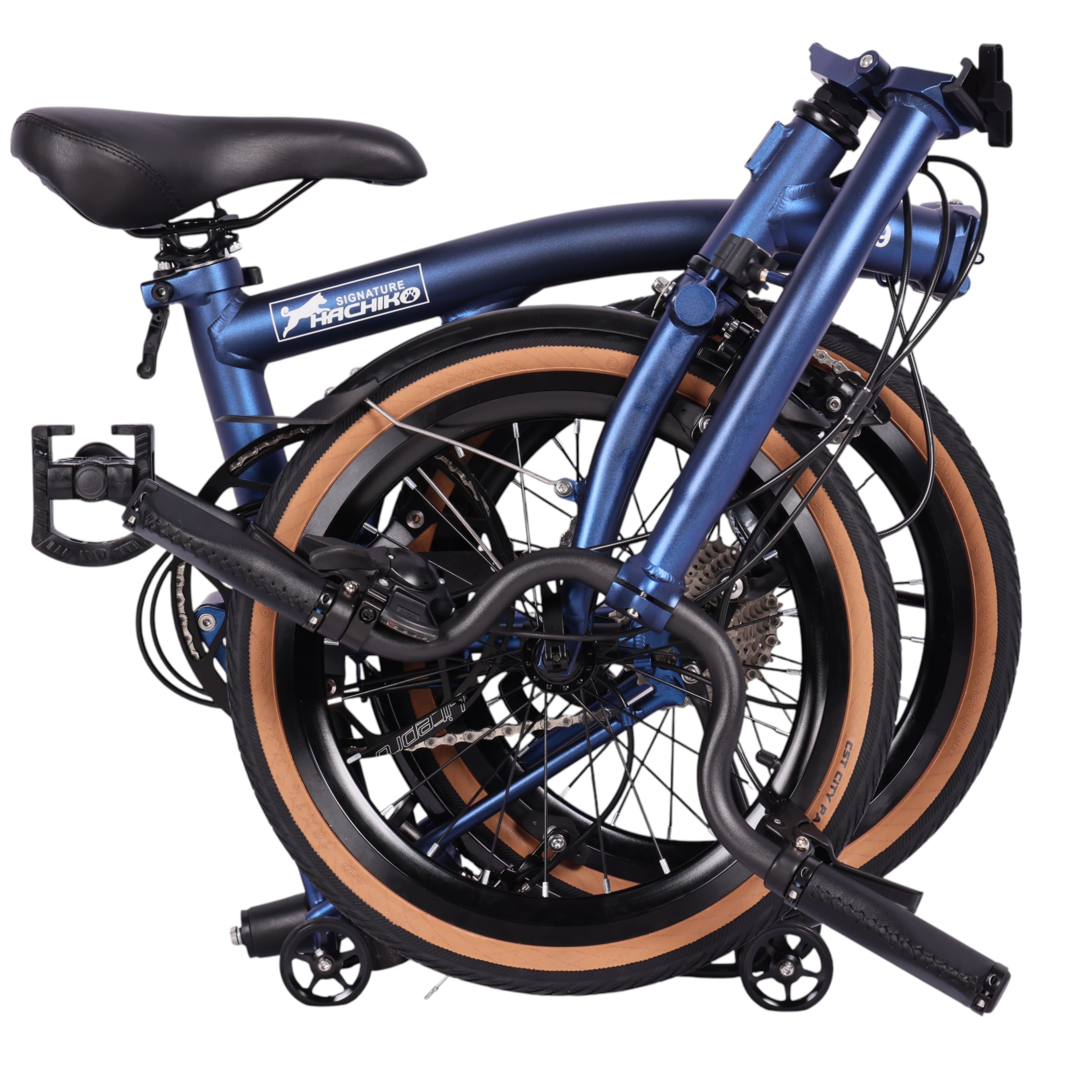 🔥2026 Signature Edition | Hachiko A9 Aluminium Trifold Bicycle | 16