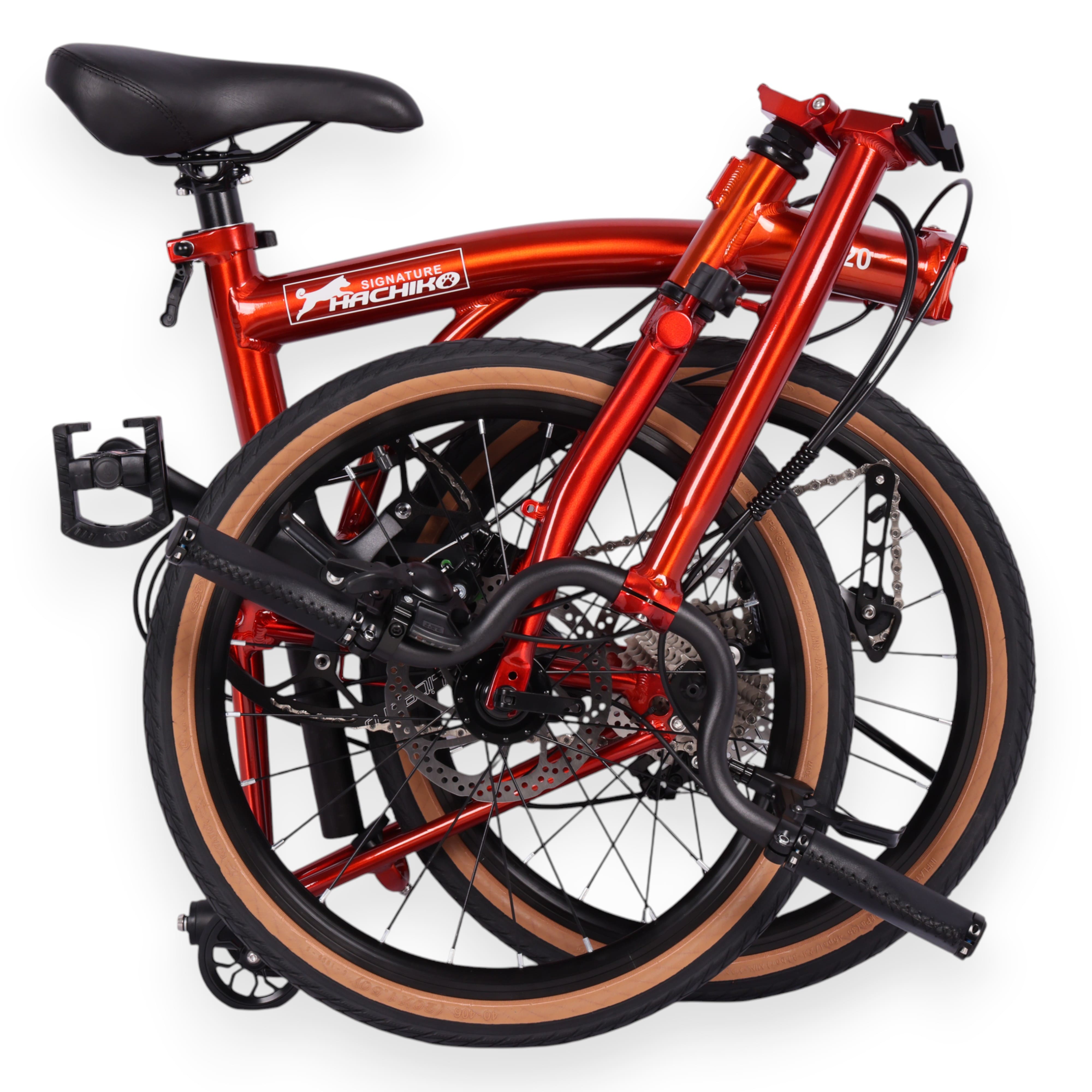 🔥2026 Signature Edition | Hachiko A20 Aluminium Trifold Bicycle | 20