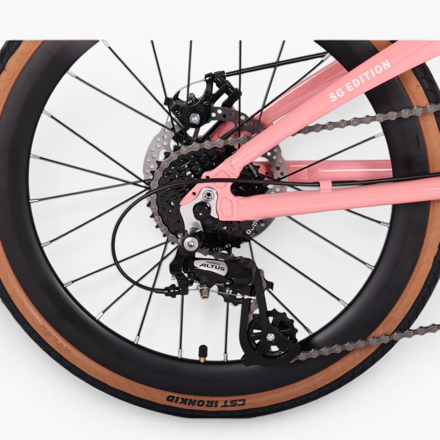 🔥2026 Hachiko HA-04 PRO COLLECTORS EDITION | Aluminium Foldable Bicycle | (22 Inch) 451mm Quick Release Wheel | Cherry Blossom Pink