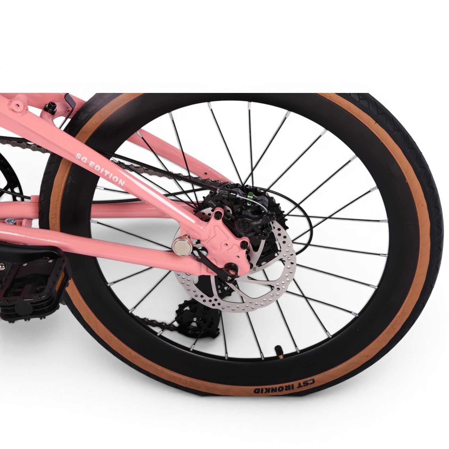 🔥2026 Hachiko HA-04 PRO COLLECTORS EDITION | Aluminium Foldable Bicycle | (22 Inch) 451mm Quick Release Wheel | Cherry Blossom Pink