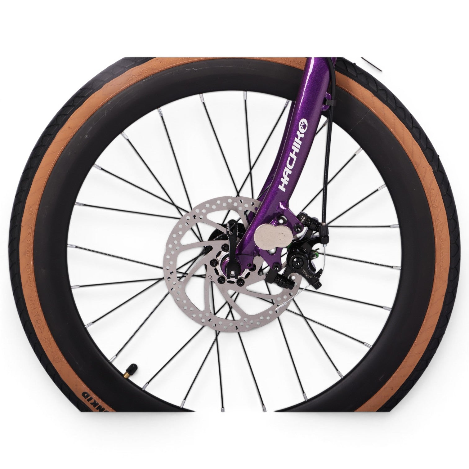 🔥2026 Hachiko HA-04 PRO COLLECTORS EDITION | Aluminium Foldable Bicycle | (22 Inch) 451mm Quick Release Wheel | Royale Purple