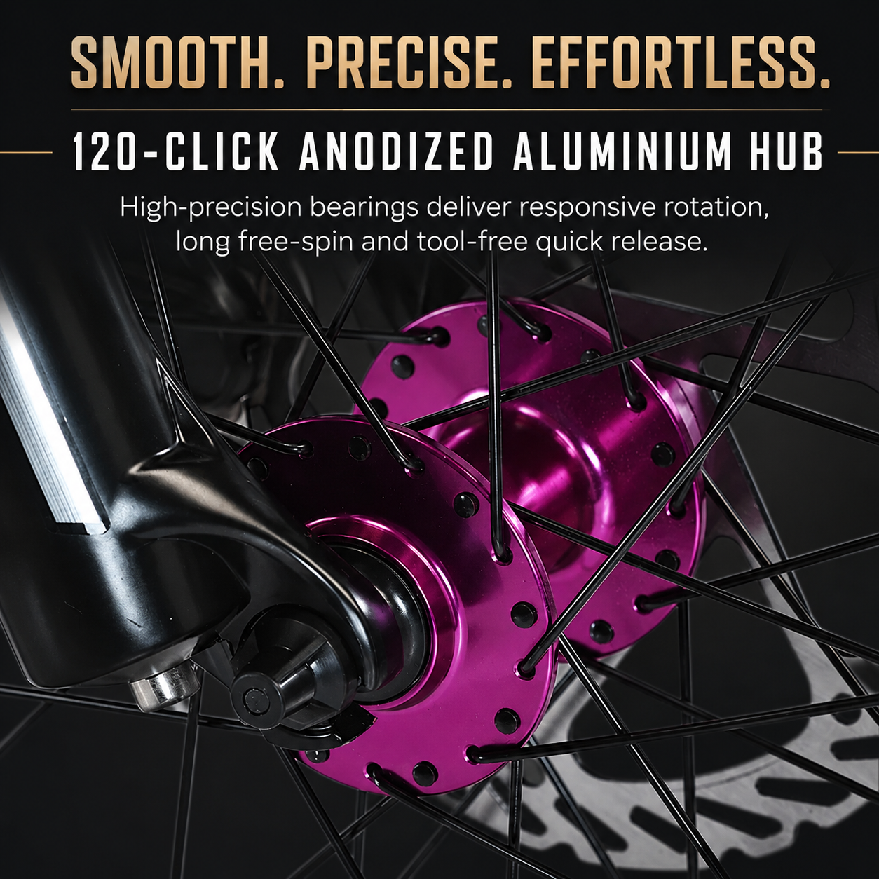 HACHIKO QH-300 PRO 26” Mountain Bike – Guns N Roses Series | Shimano Hydraulic Brakes | Dual Crown Fork | 10-Speed