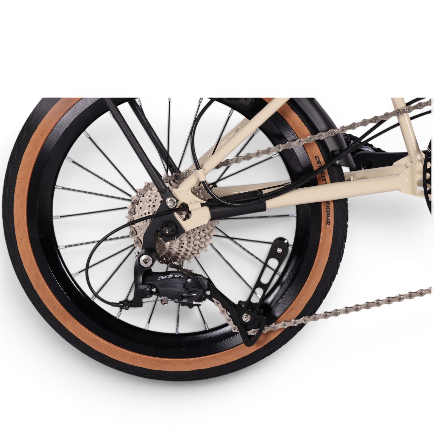 🔥 Hachiko T9 Chromoly Steel Trifold Bicycle | 16
