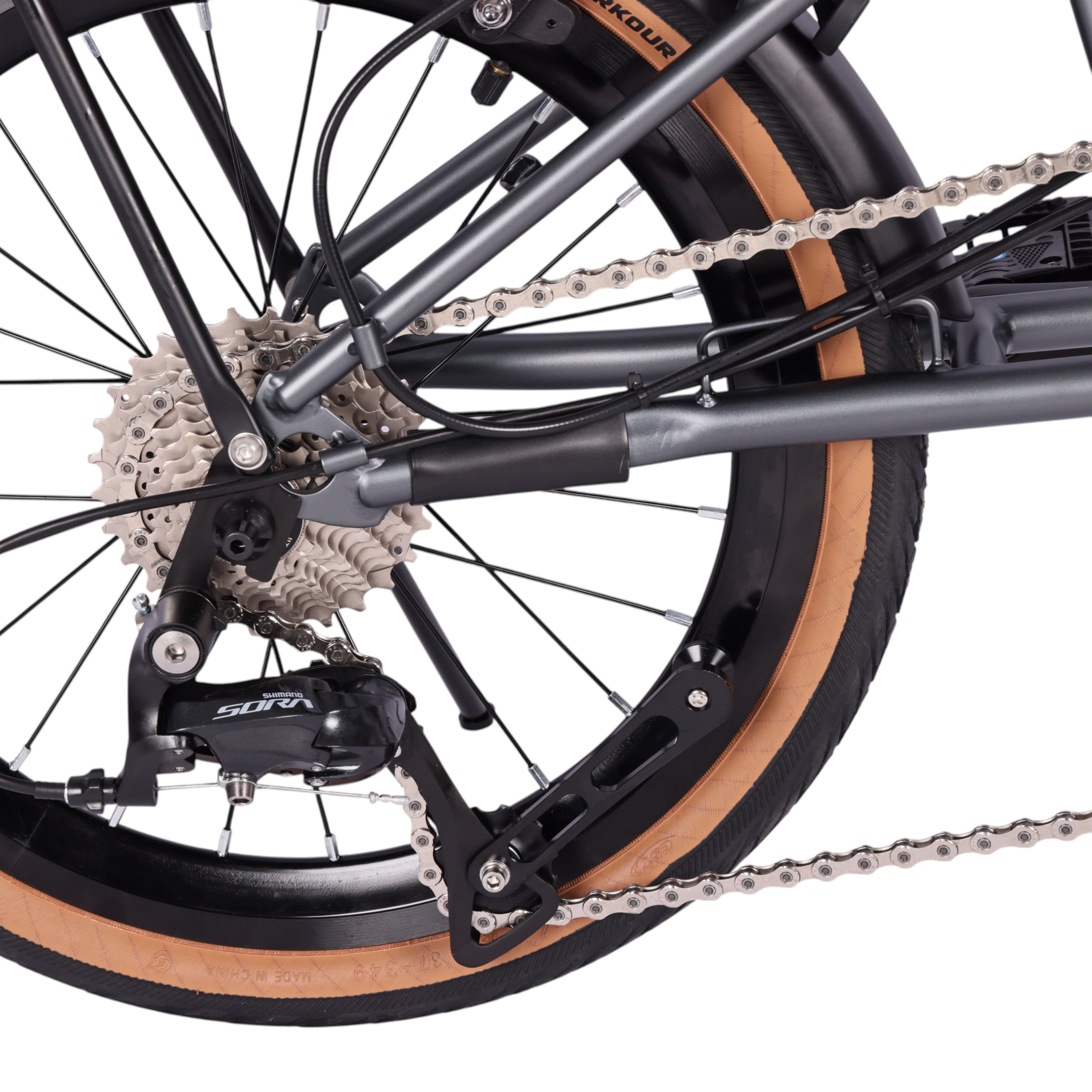 🔥Hachiko T9 Chromoly Steel Trifold Bicycle | 16