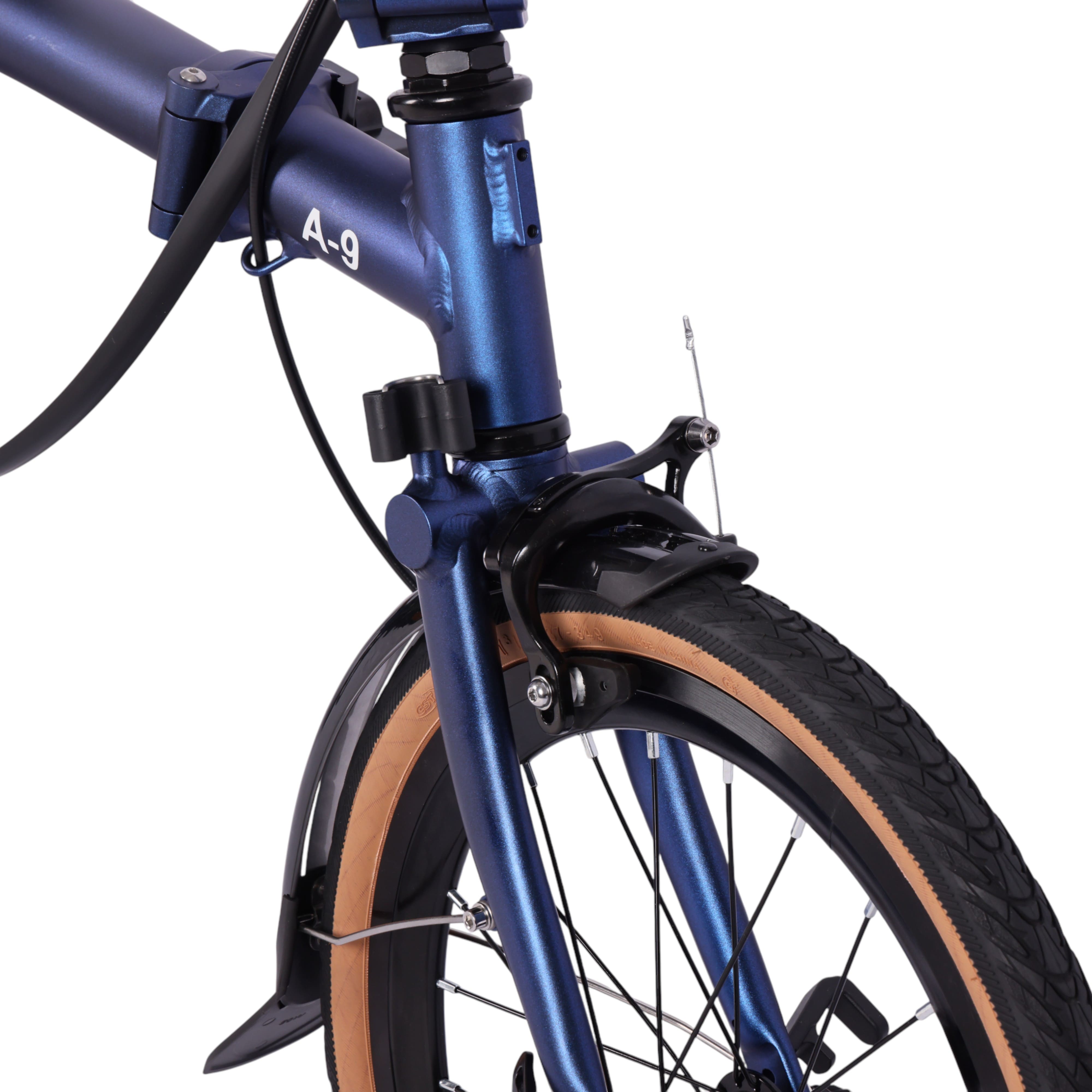 🔥2026 Signature Edition | Hachiko A9 Aluminium Trifold Bicycle | 16