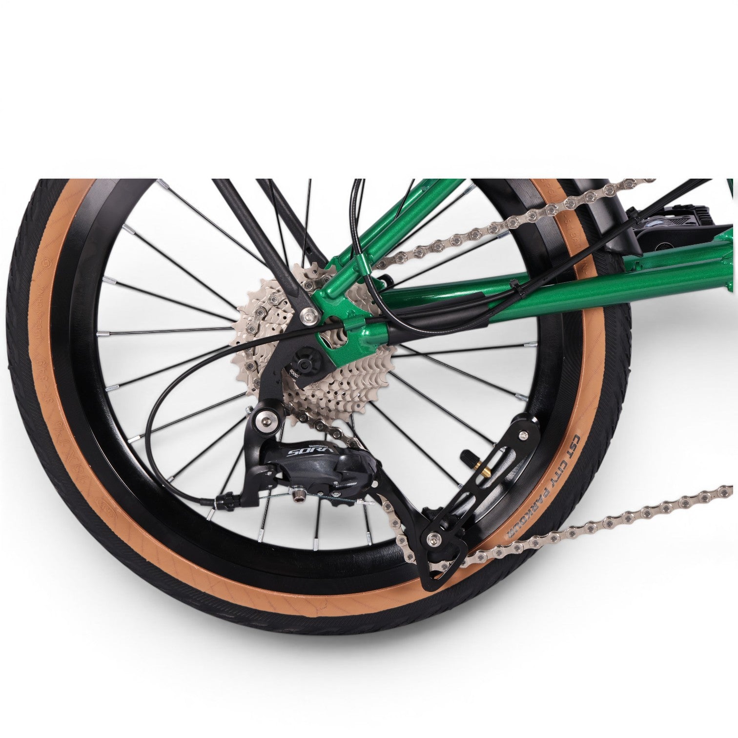 🔥 Hachiko T9 Chromoly Steel Trifold Bicycle | 16