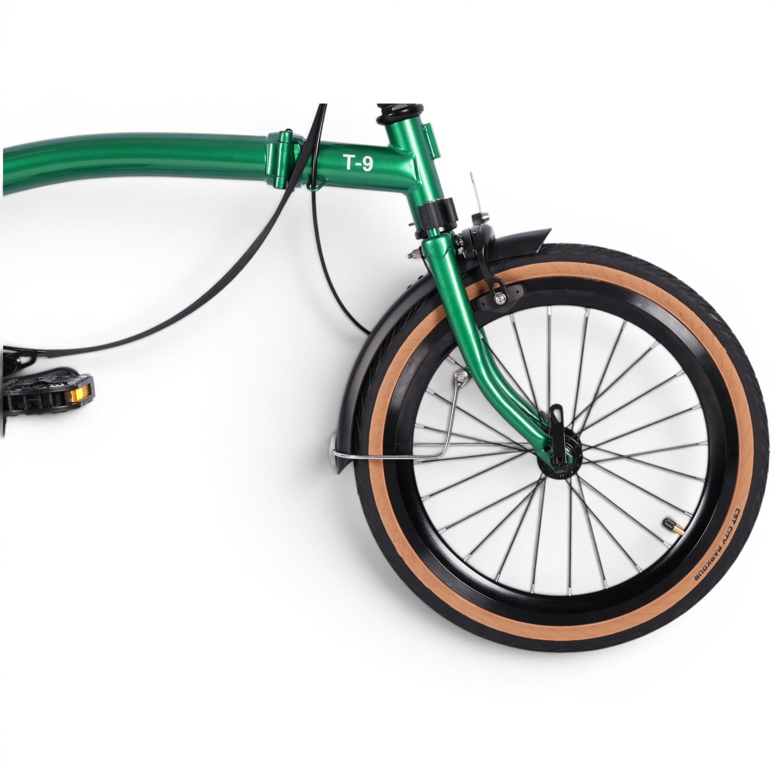 🔥 Hachiko T9 Chromoly Steel Trifold Bicycle | 16