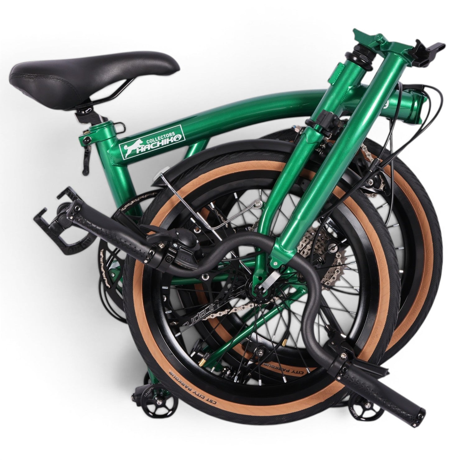 🔥 Hachiko T9 Chromoly Steel Trifold Bicycle | 16