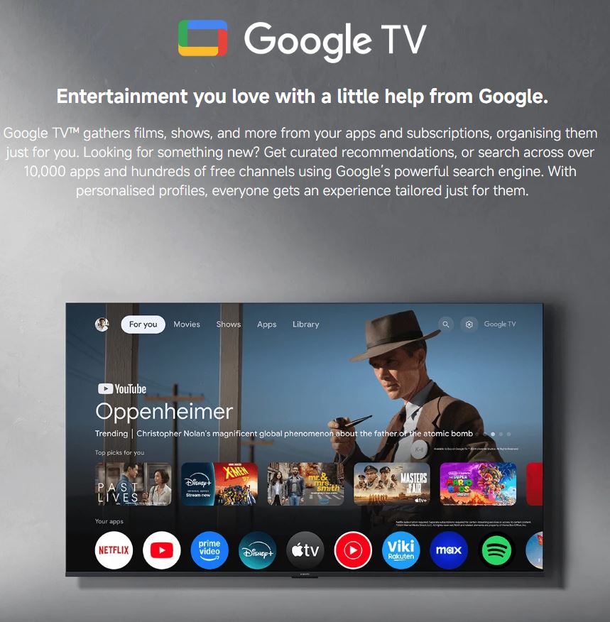 Xiaomi TV A 65 4K UHD 2026 Edition (Local Warranty 3 Years)